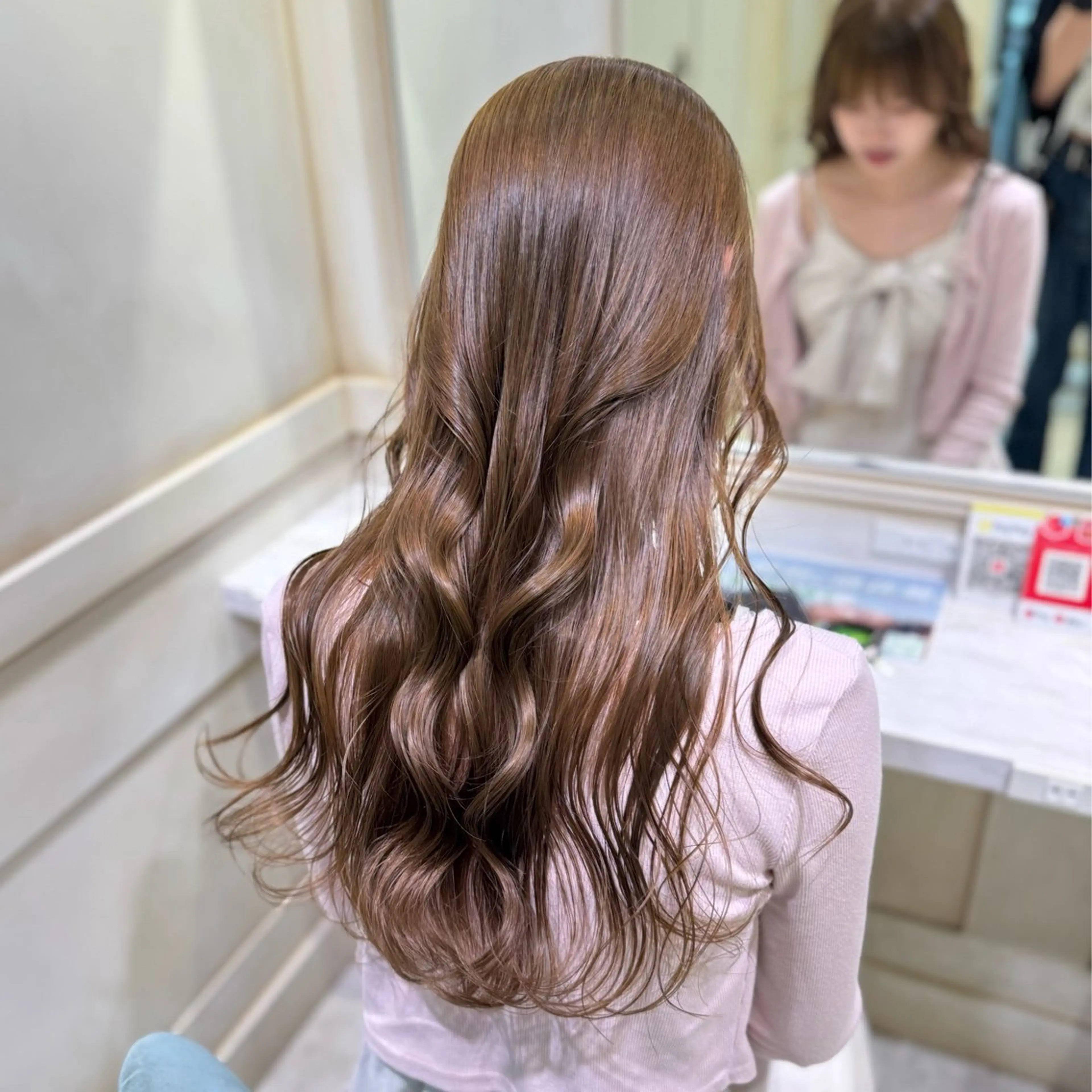 ロング カラー 透明感カラー/ ななみのヘアスタイル