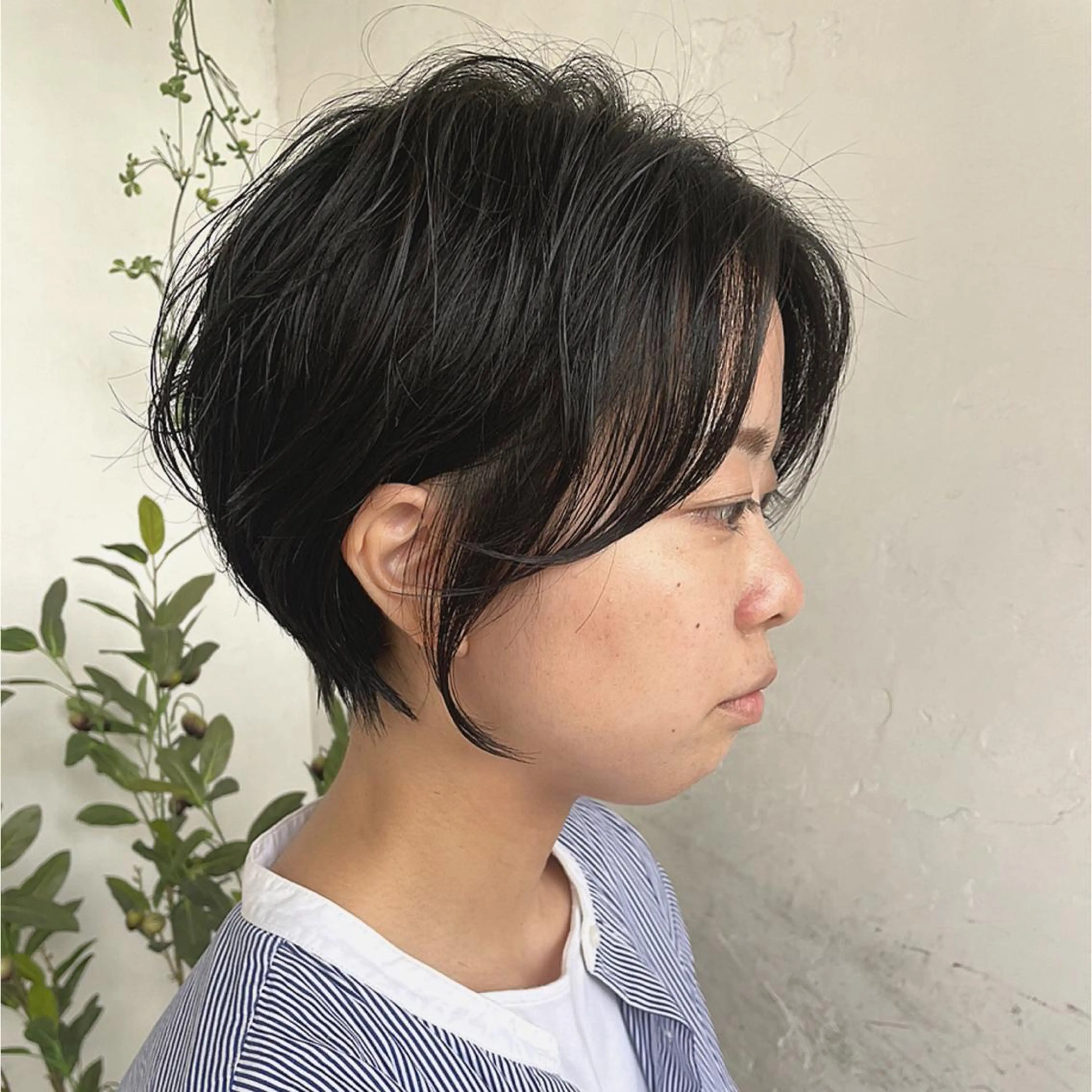 カット+ショートパーマ　￥9300の写真