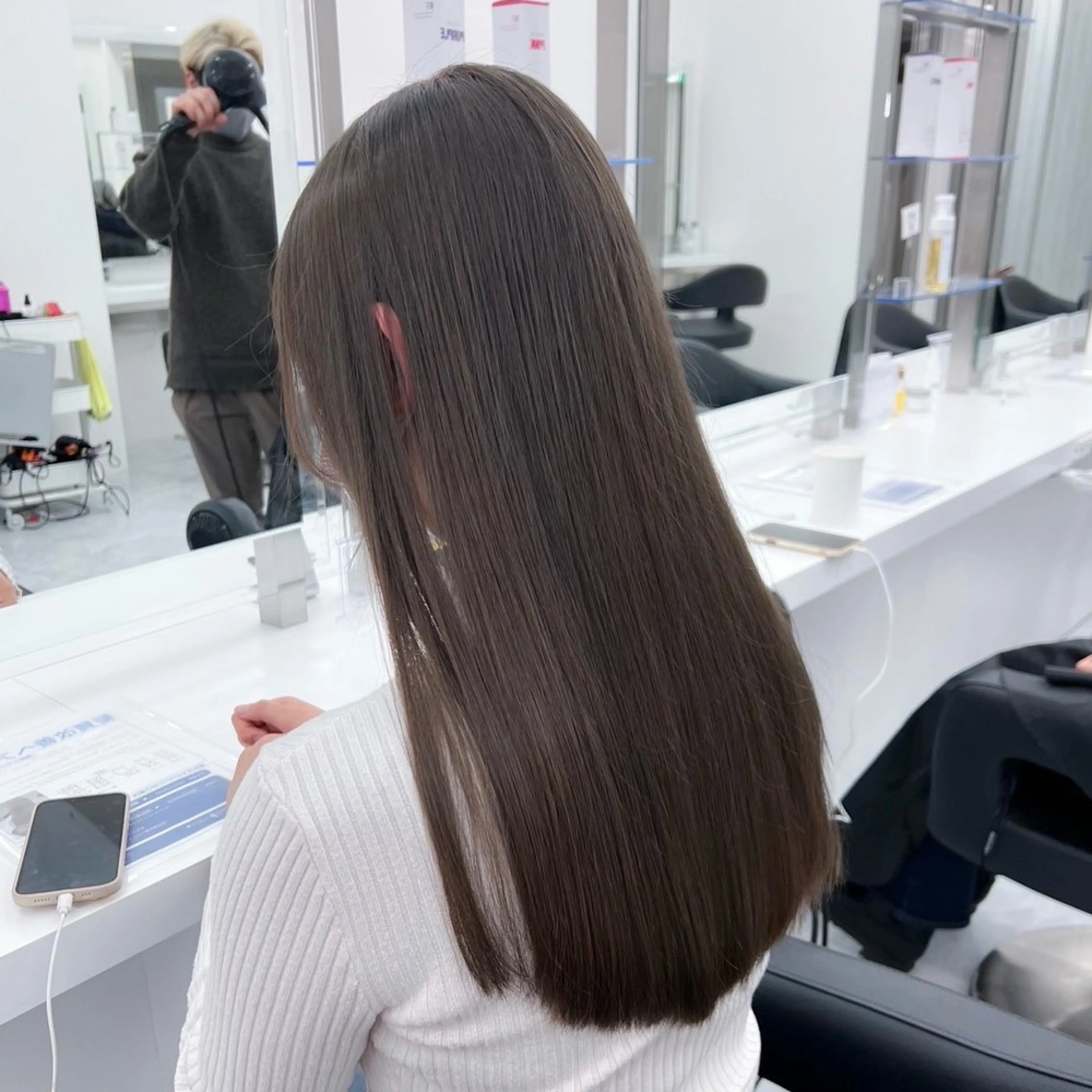 ロング カラー ヘアカラー ヘッドスパ ヘアセット 似合わせstyle ❤︎misaki❤︎のヘアスタイル