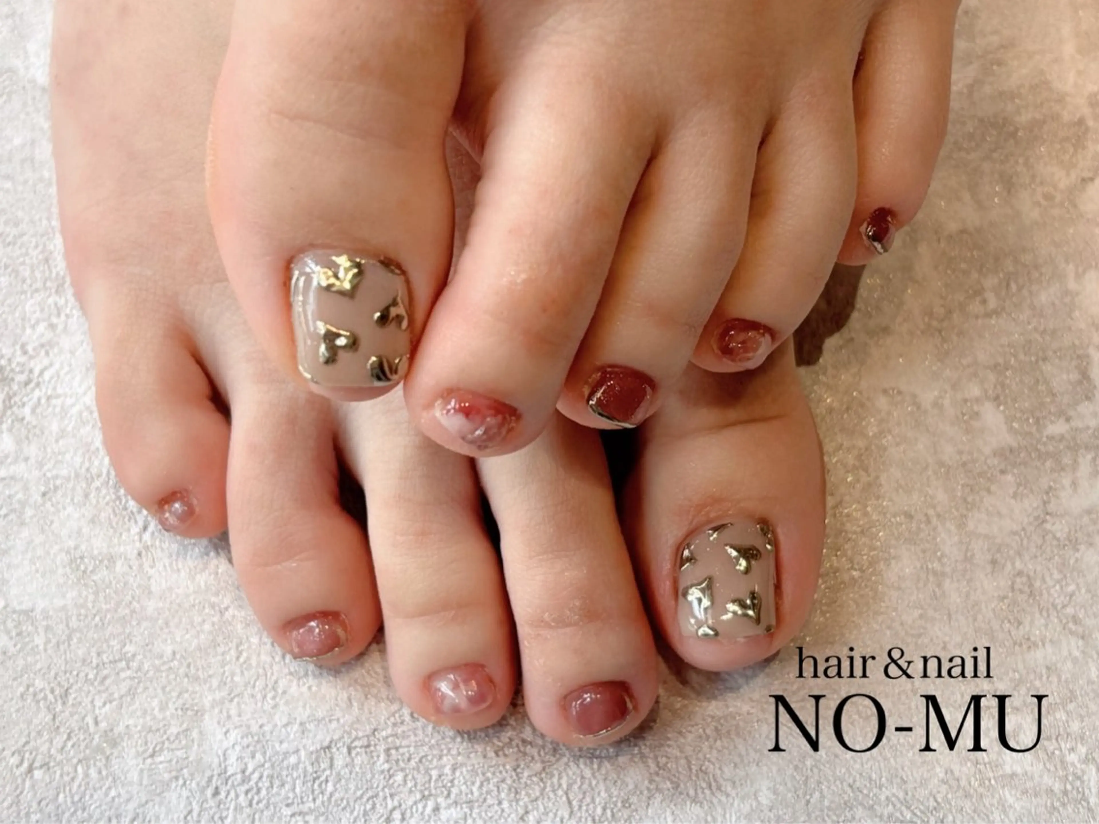 ネイル フットネイル hair＆nail NO-MU所属・hair＆nail NO-MUのネイルデザイン