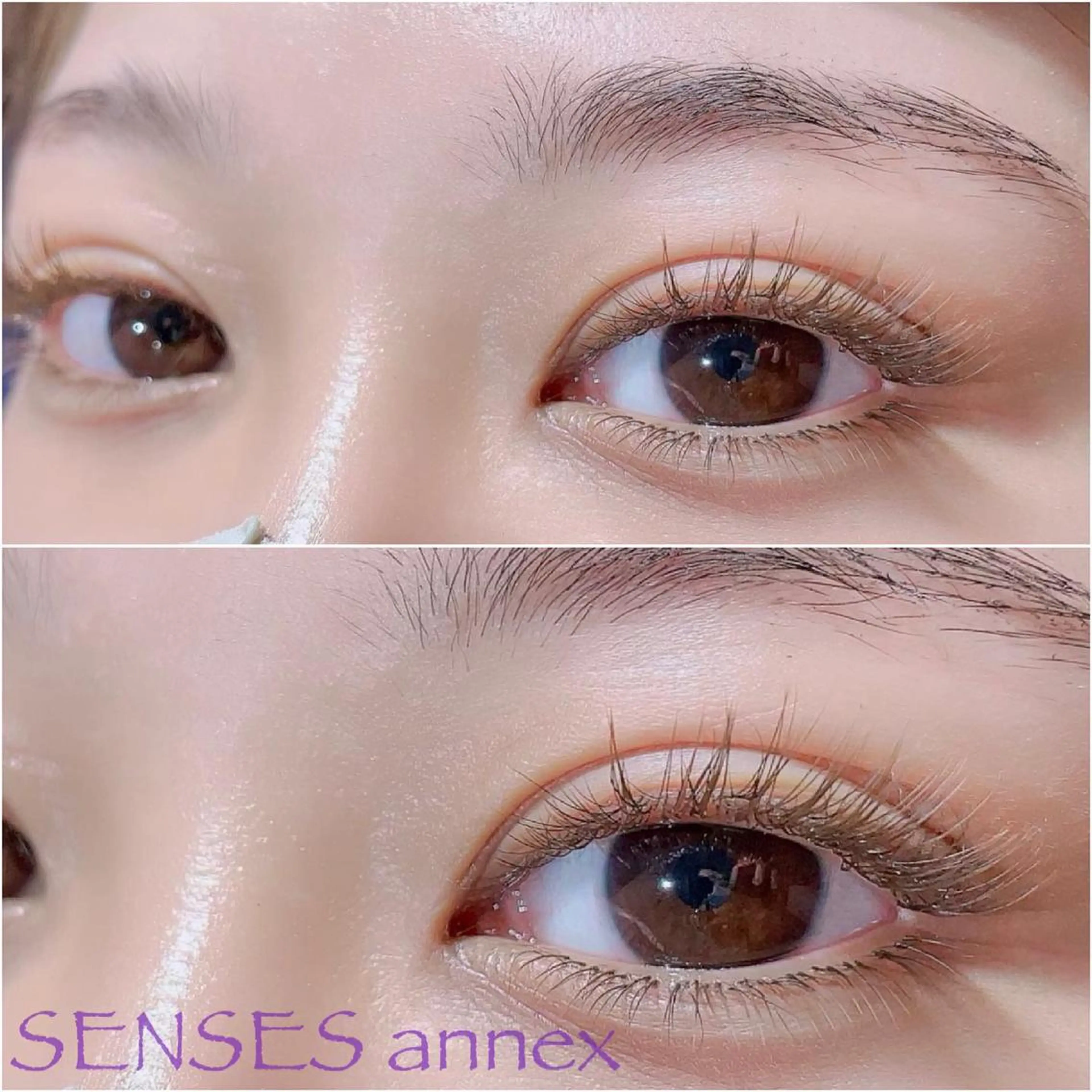 マツエク・マツパ カラーマツエク SENSES_ WAKAのマツエク・マツパデザイン