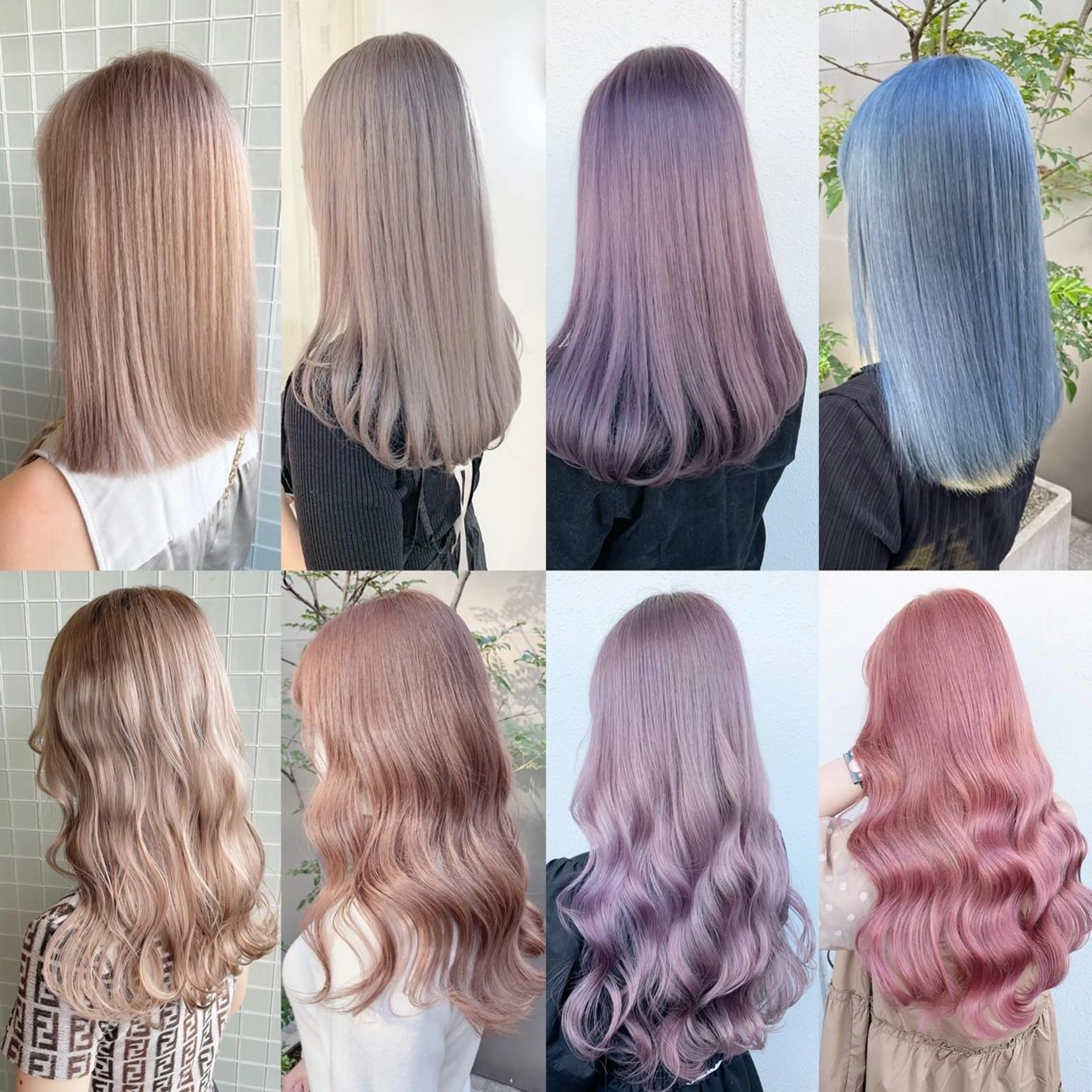 ロング カラー ヘアカラー トリートメント Hardy ショータのヘアスタイル