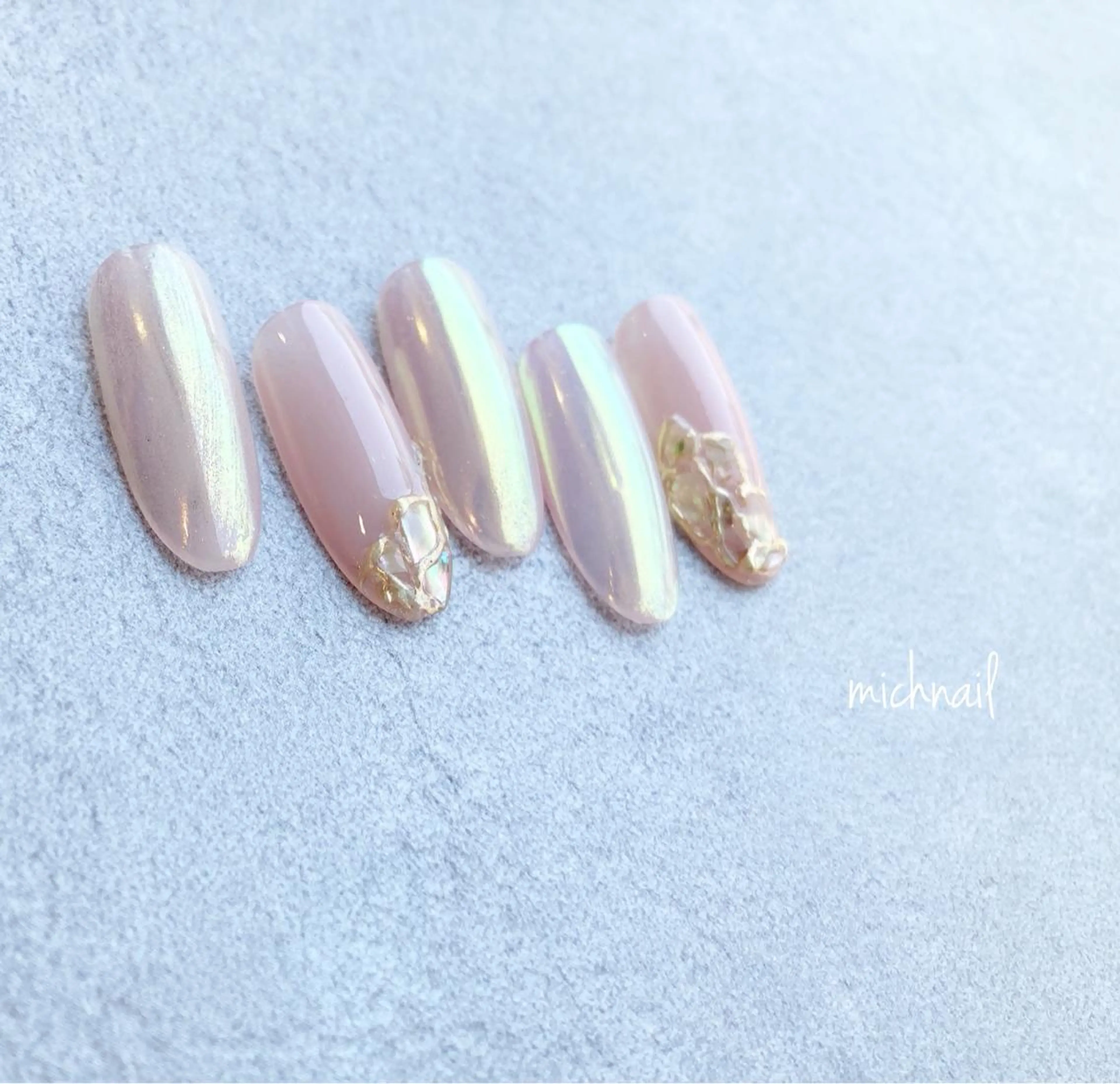 ネイル オーロラネイル eni. by michのネイルデザイン