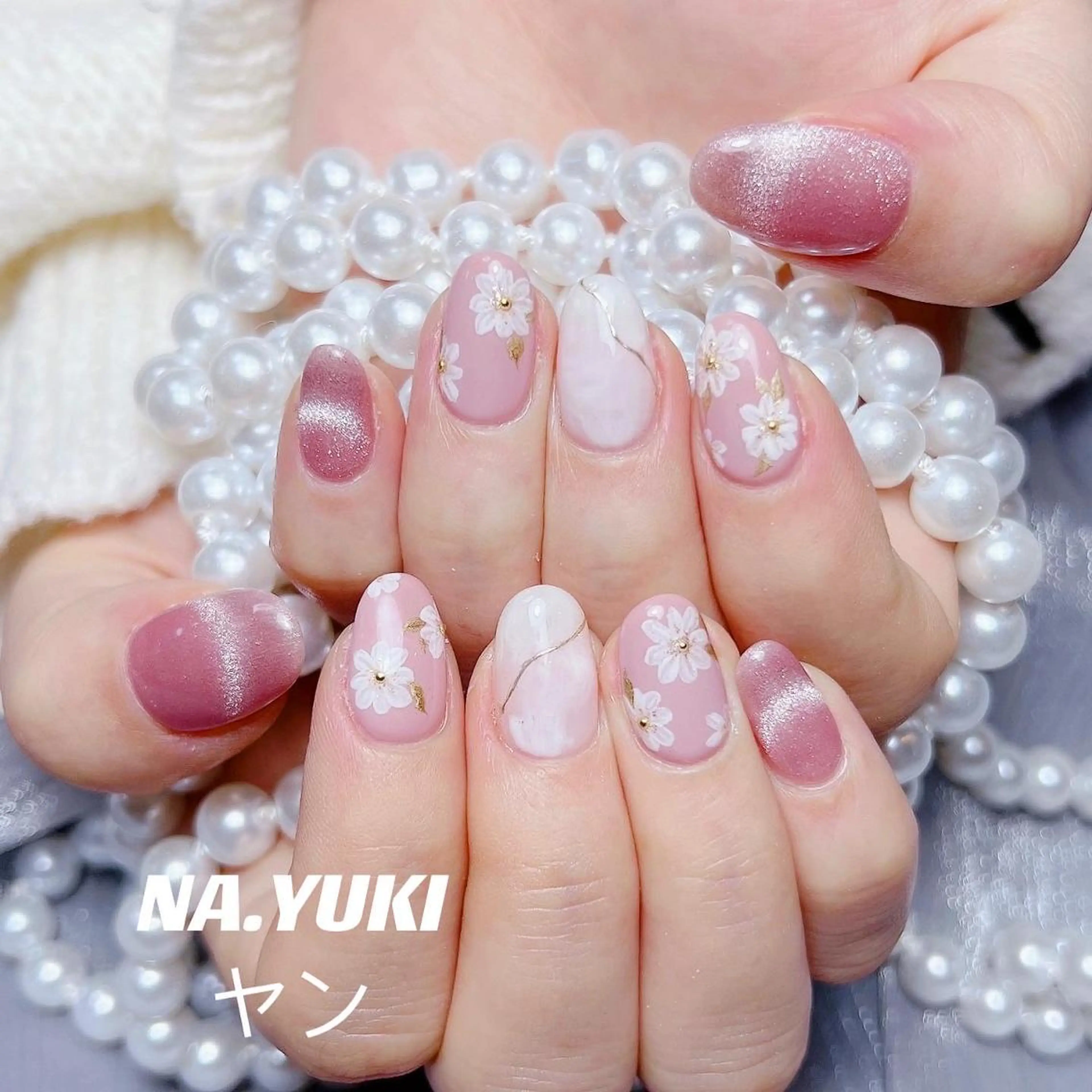 ネイル ハンドネイル ハンドケア ナユキNA.YUKI 池袋店のネイルデザイン