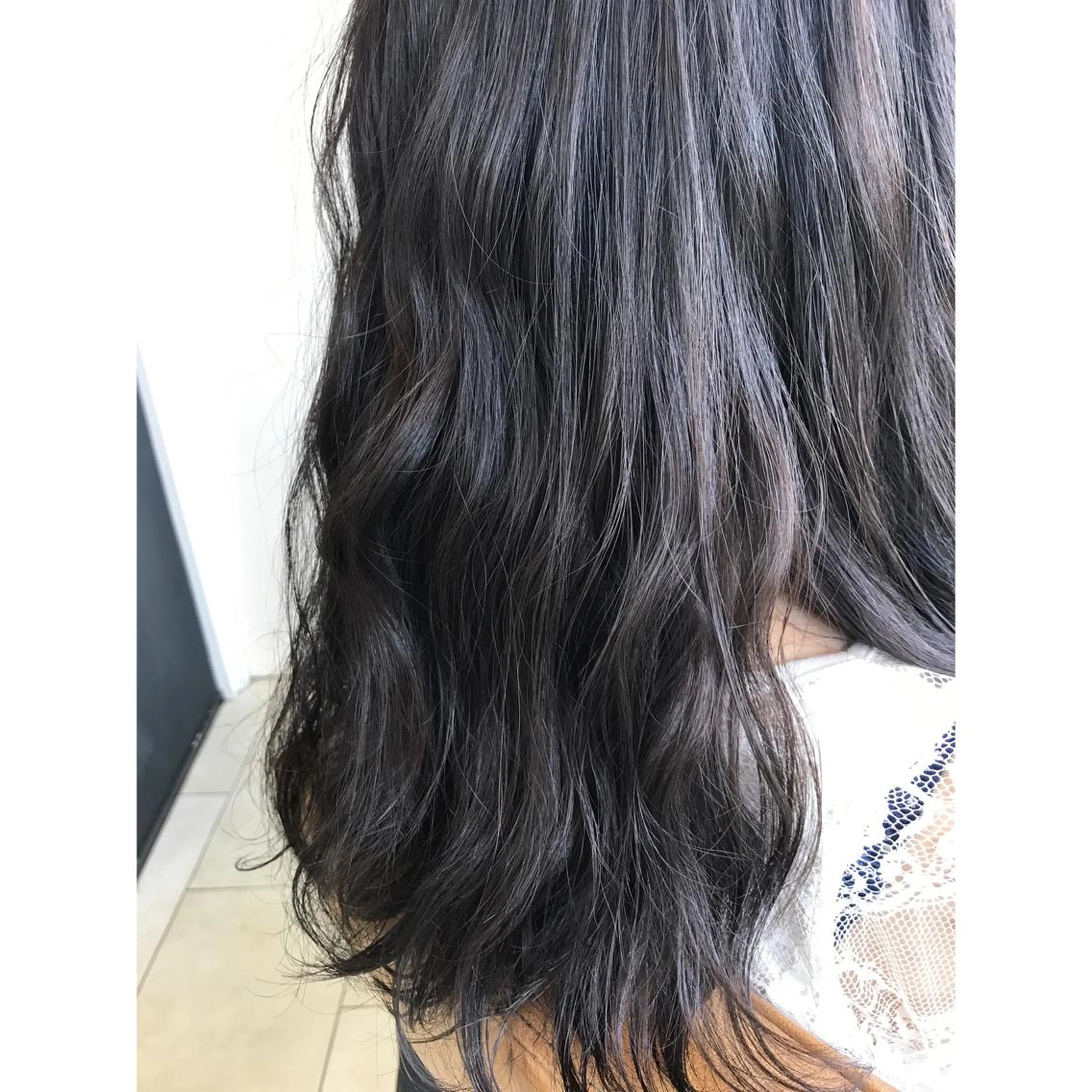 セミロング カラー アディクシーカラー 坂西 春果のマツエク・マツパデザイン