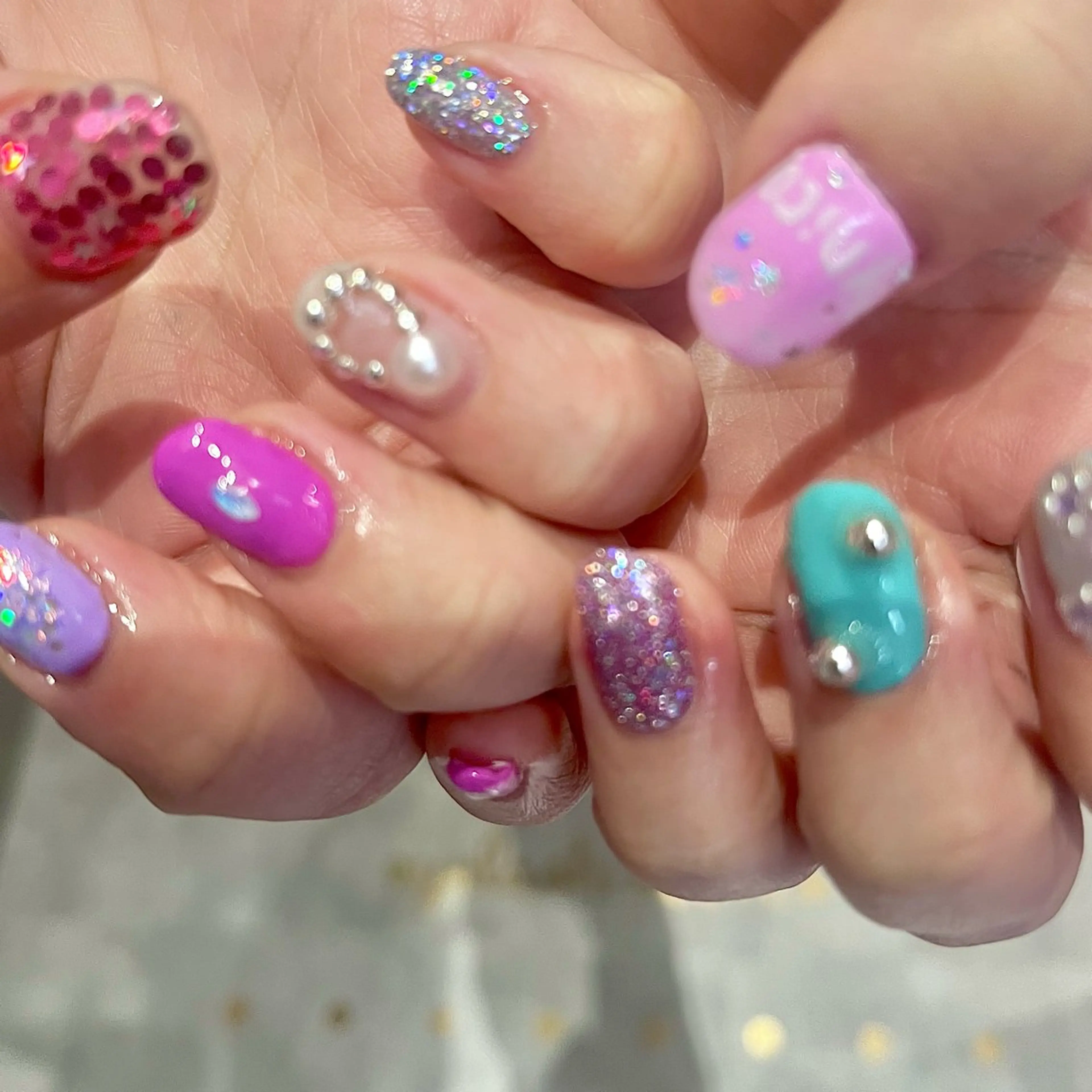 ネイル 持ち込み ハンドネイル ハンドケア 【渋谷】nico.所属・nico. ITOMI🎀のネイルデザイン