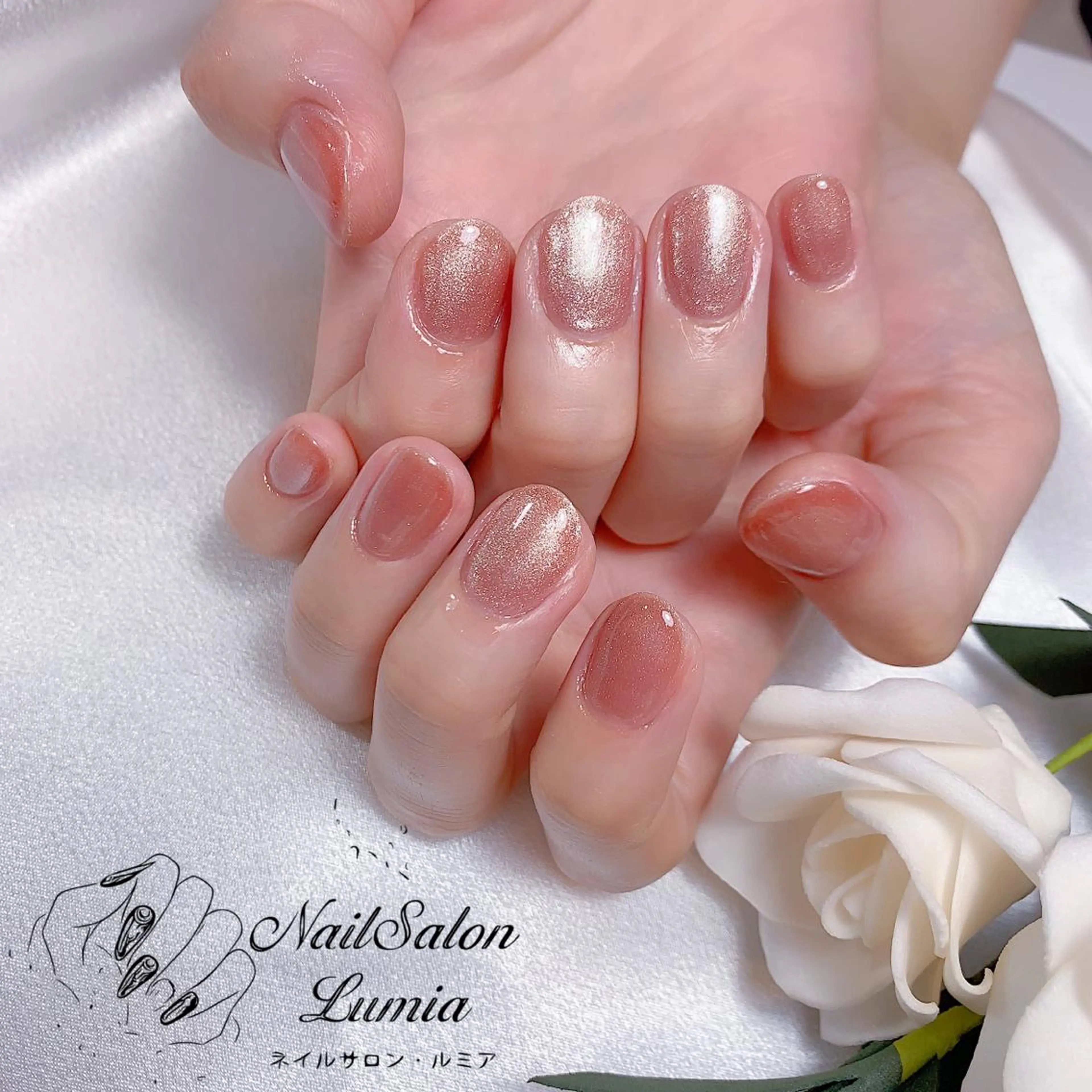 ネイル ハンドネイル ネイルサロン ルミア Lumia 店長のネイルデザイン