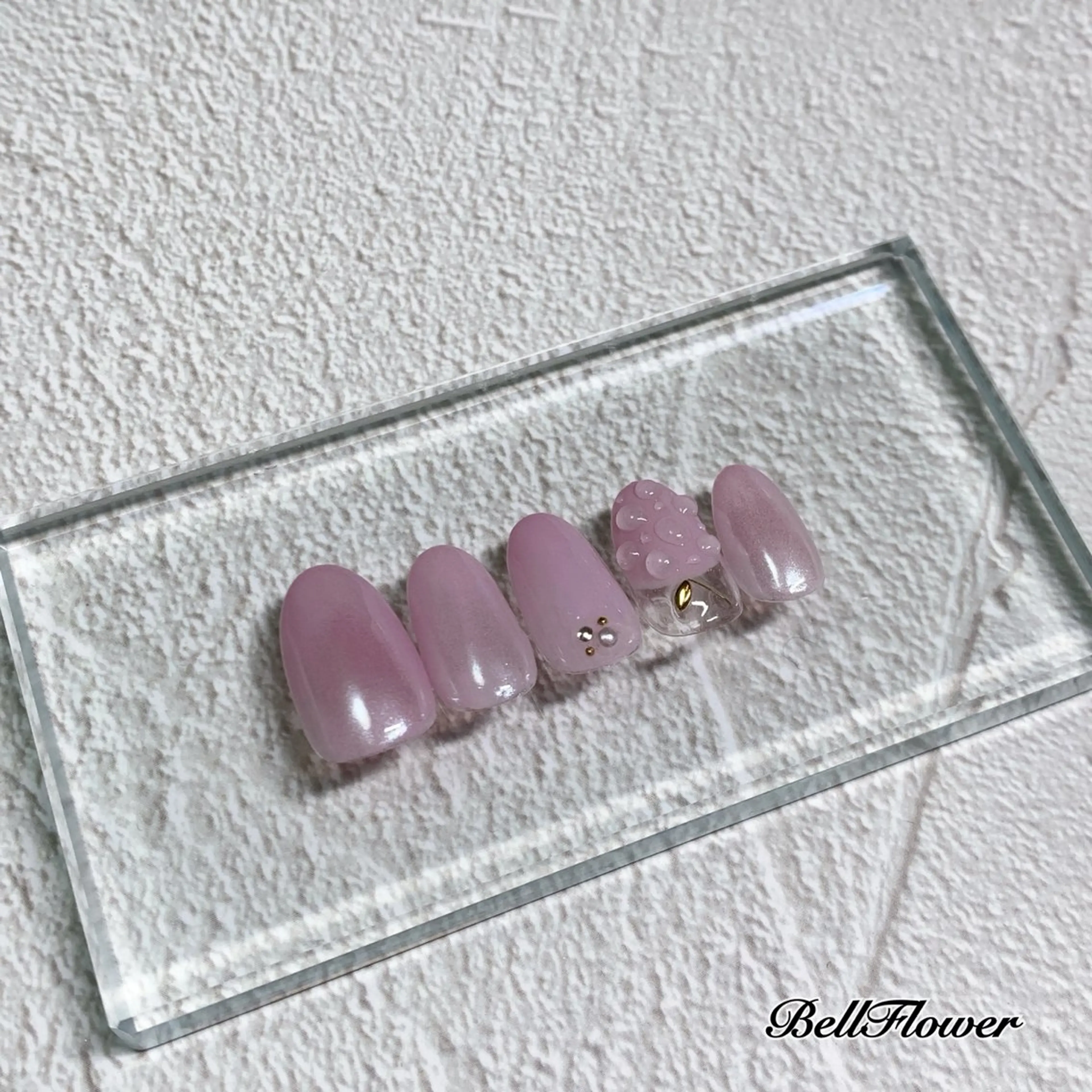 ネイル ハンドネイル Bell Flowerのネイルデザイン