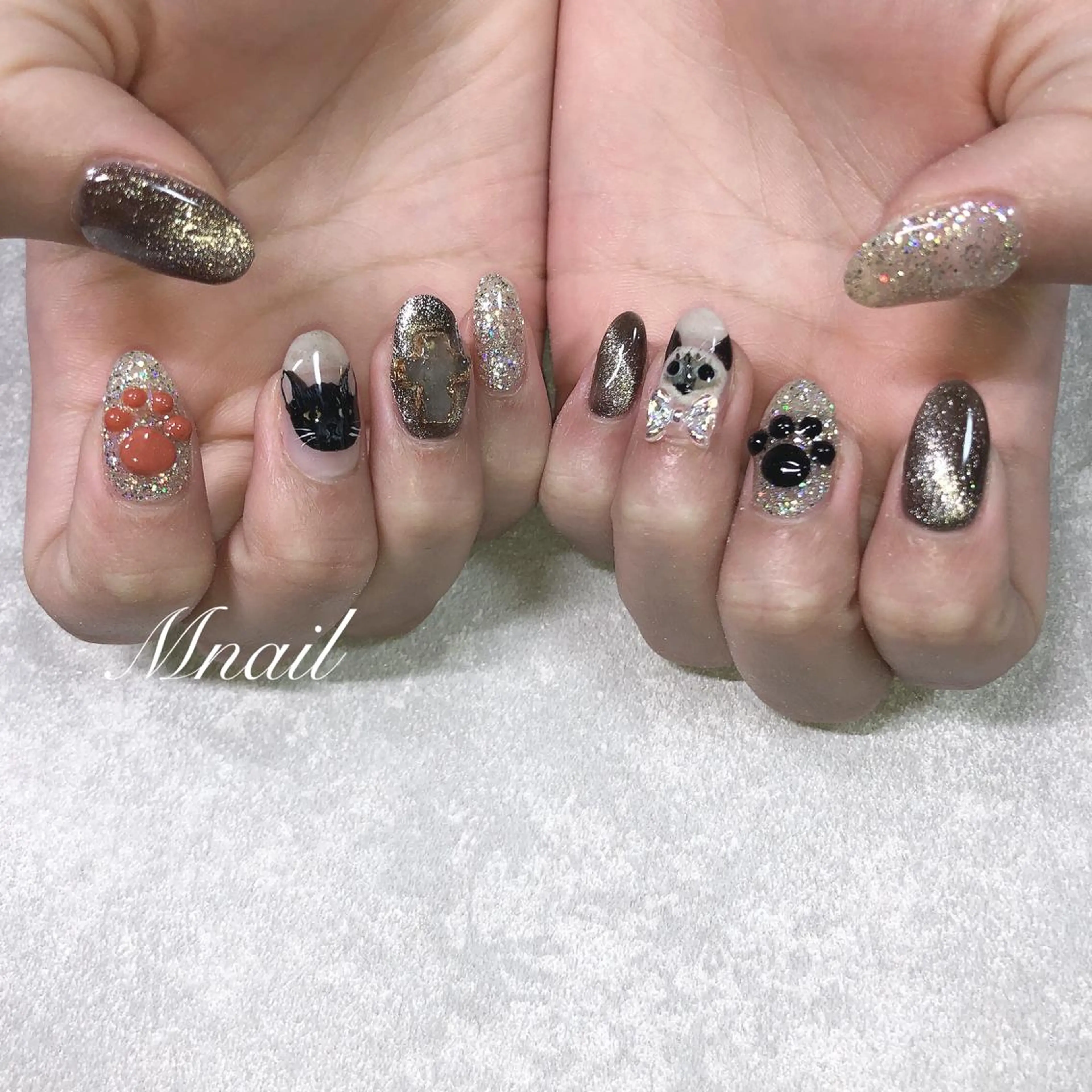 ネイル ハンドネイル merci nailのネイルデザイン
