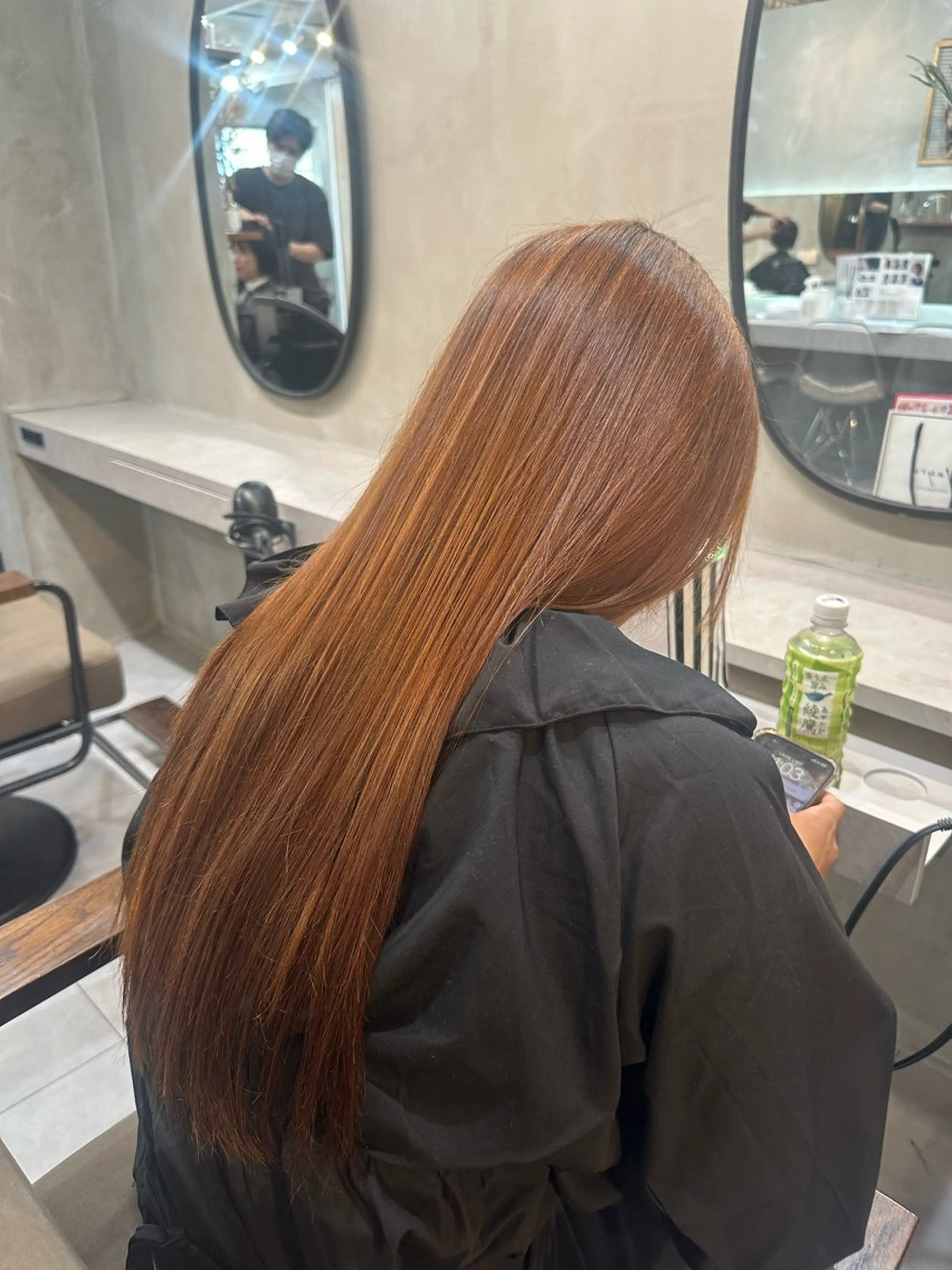 ロング MOMO💞🦩 カラーモデル💞🦩のヘアスタイル