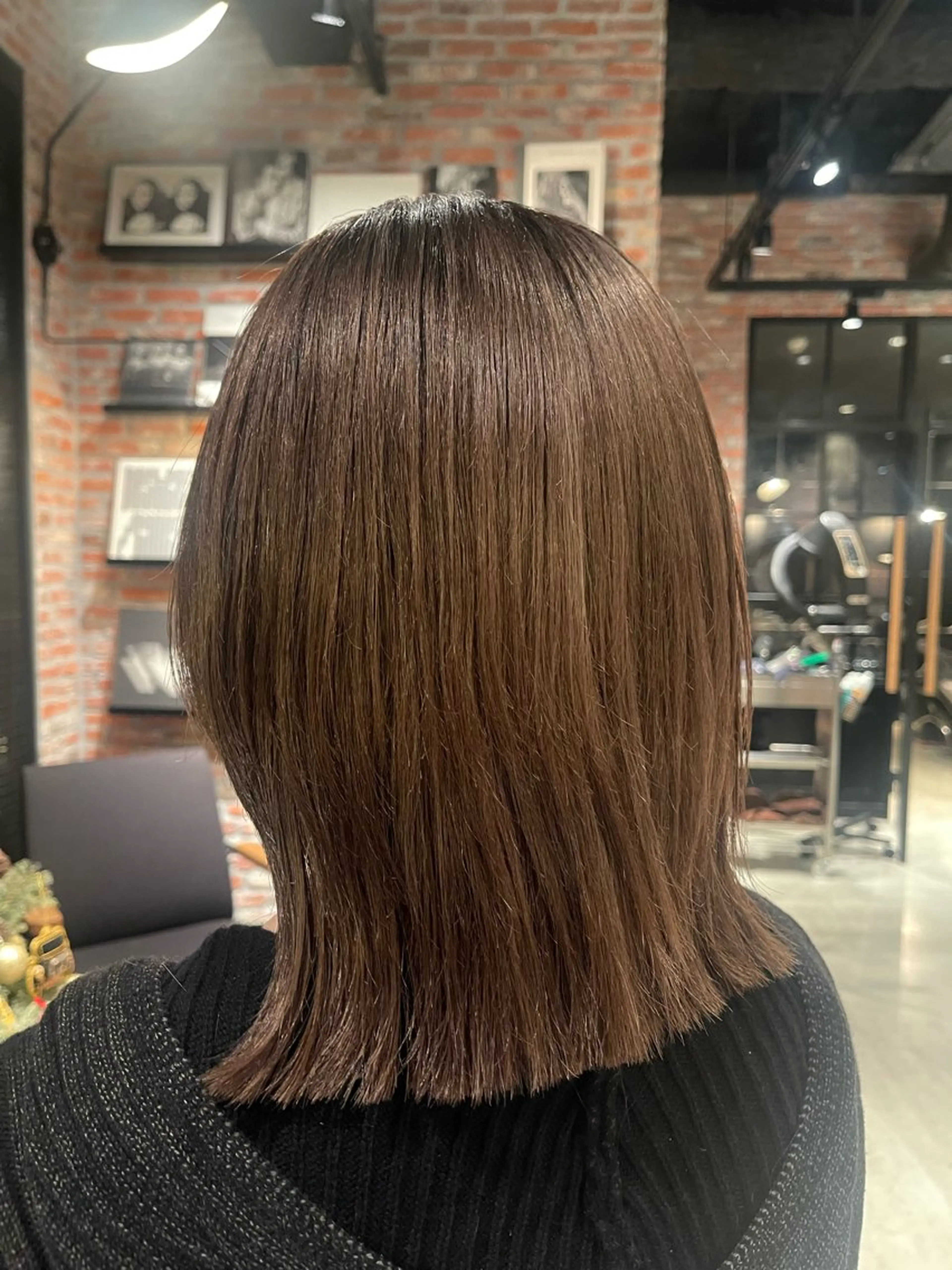 ミディアム rin 🖤〈大宮〉のヘアスタイル