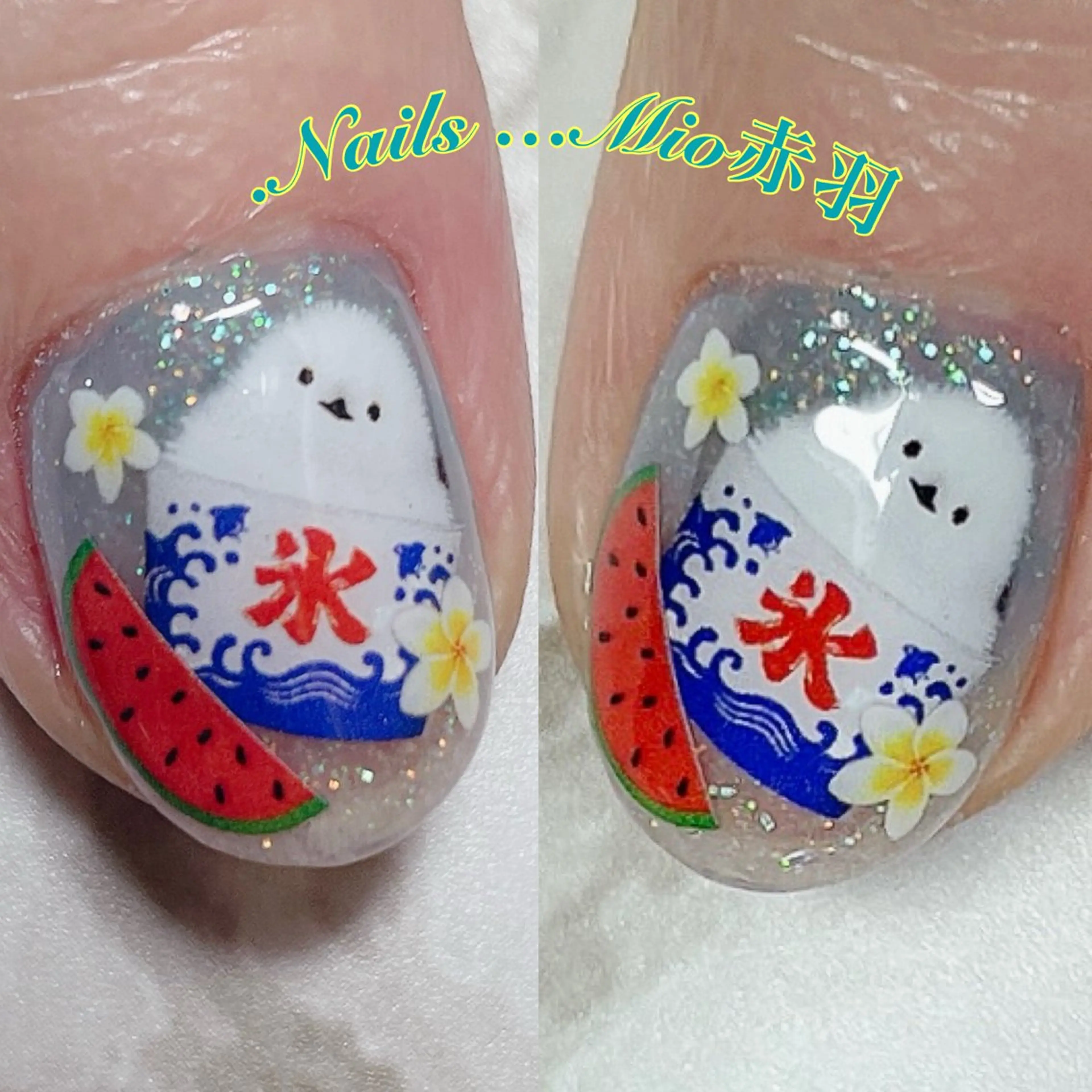 ネイル アートネイル ジェルネイル .Nails Mio 赤羽西ネイルサロンのネイルデザイン