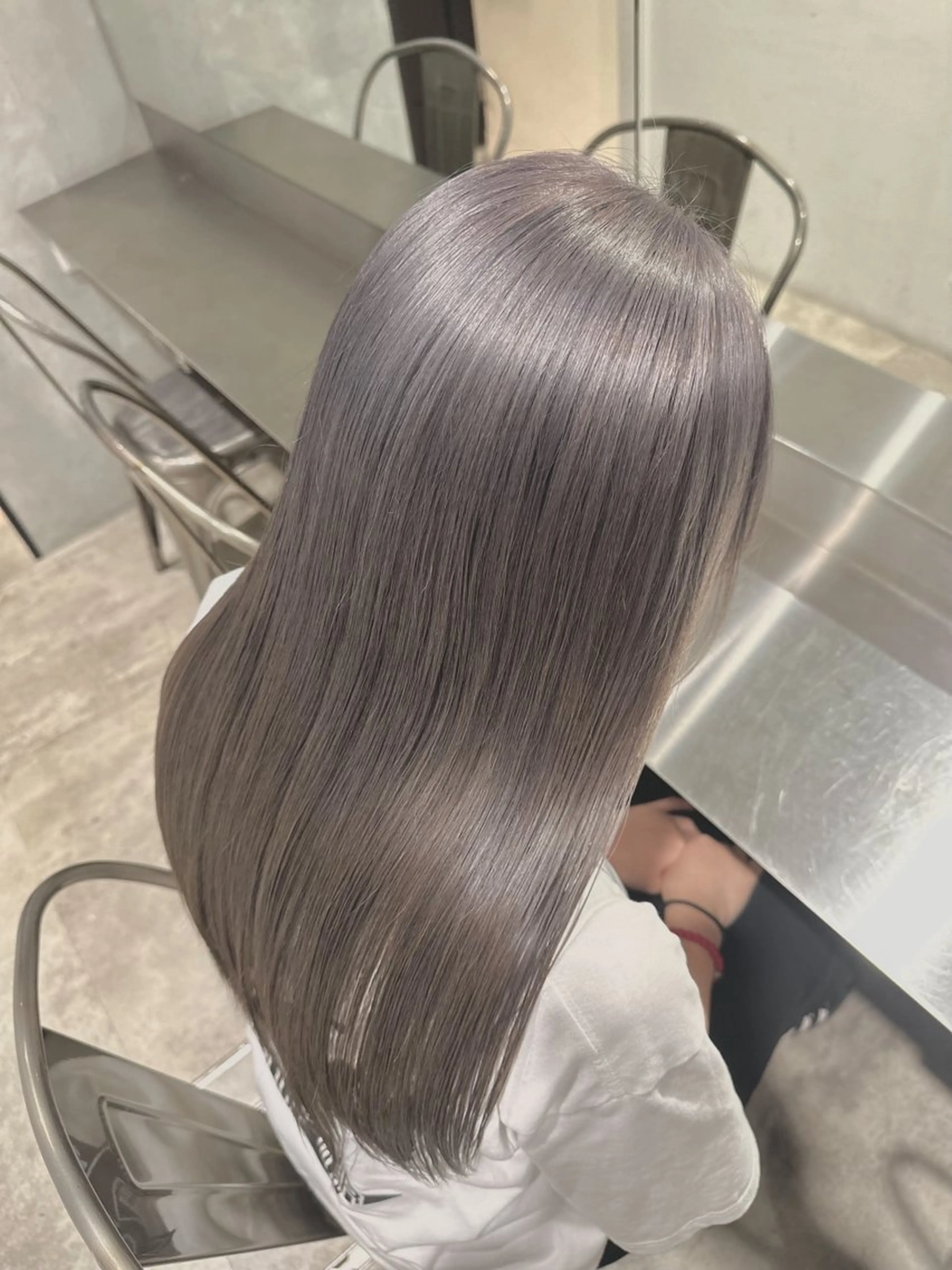 🩵ミニモ限定🩵ブリーチなしダブルカラー+トリートメント🌱‬‪鎖骨下の長さの方🌱‬‪の写真