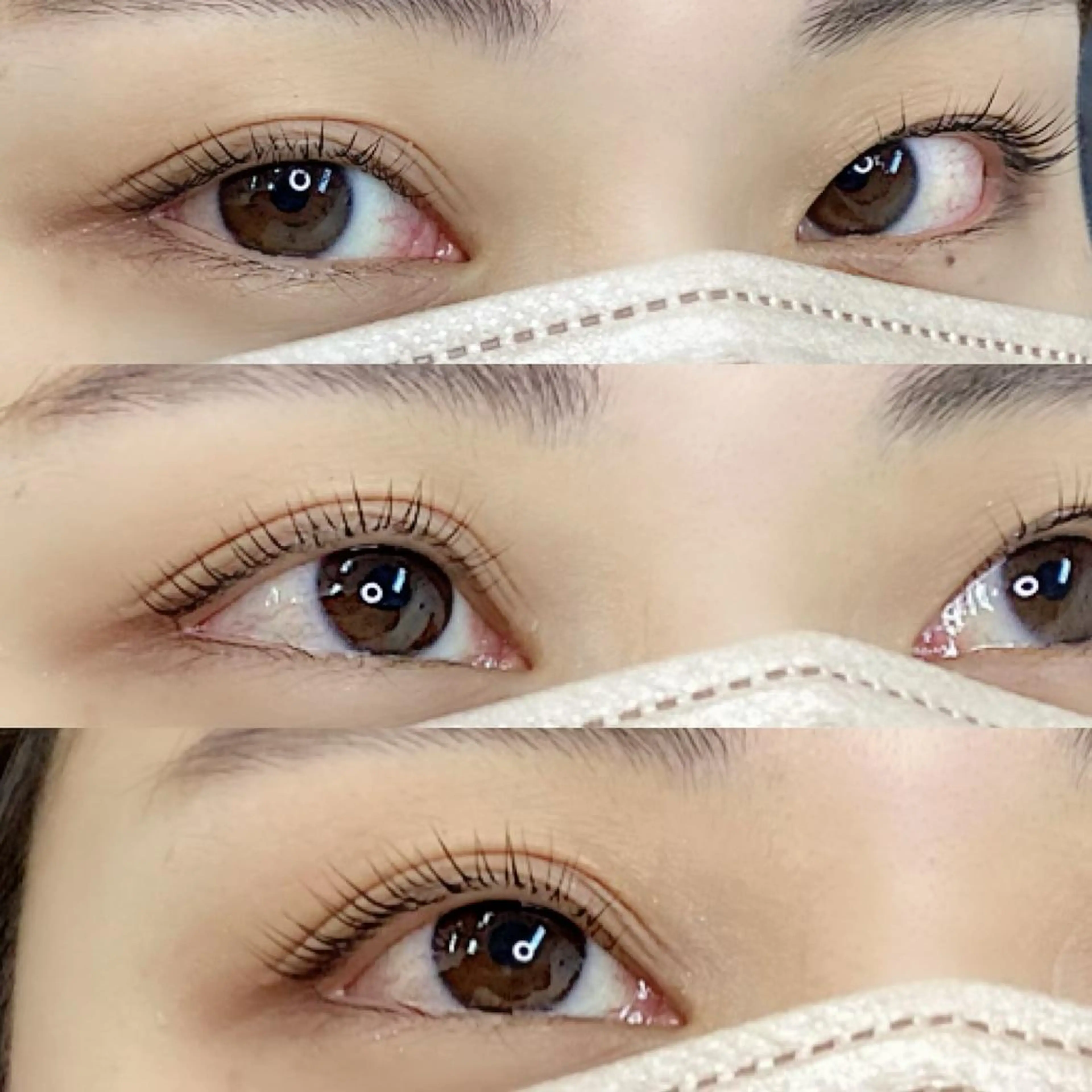 パーマ マツエク・マツパ パリジェンヌラッシュリフト 笠原 美里のマツエク・マツパデザイン