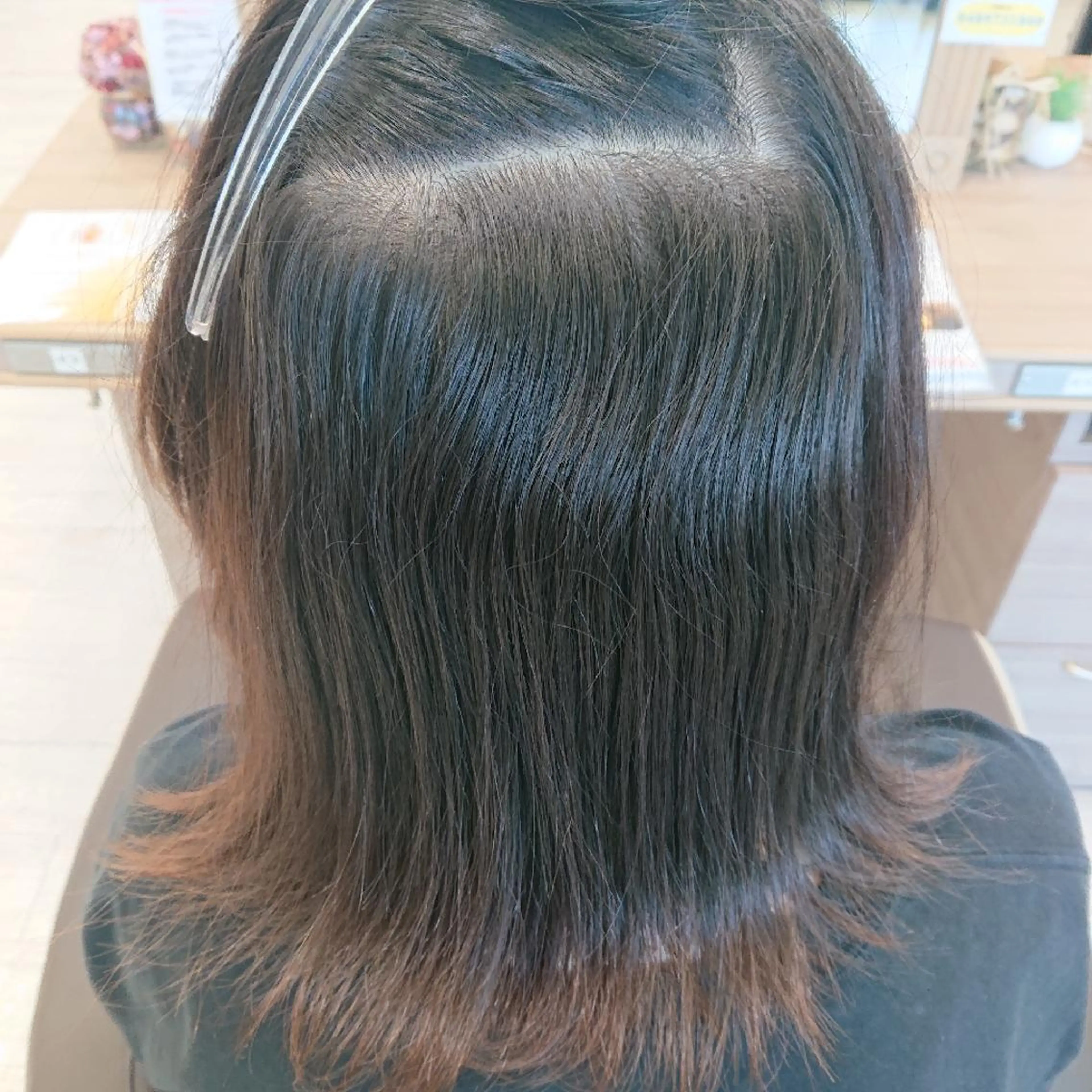 ミディアム 縮毛矯正 トリートメント 宮本 秀人のヘアスタイル