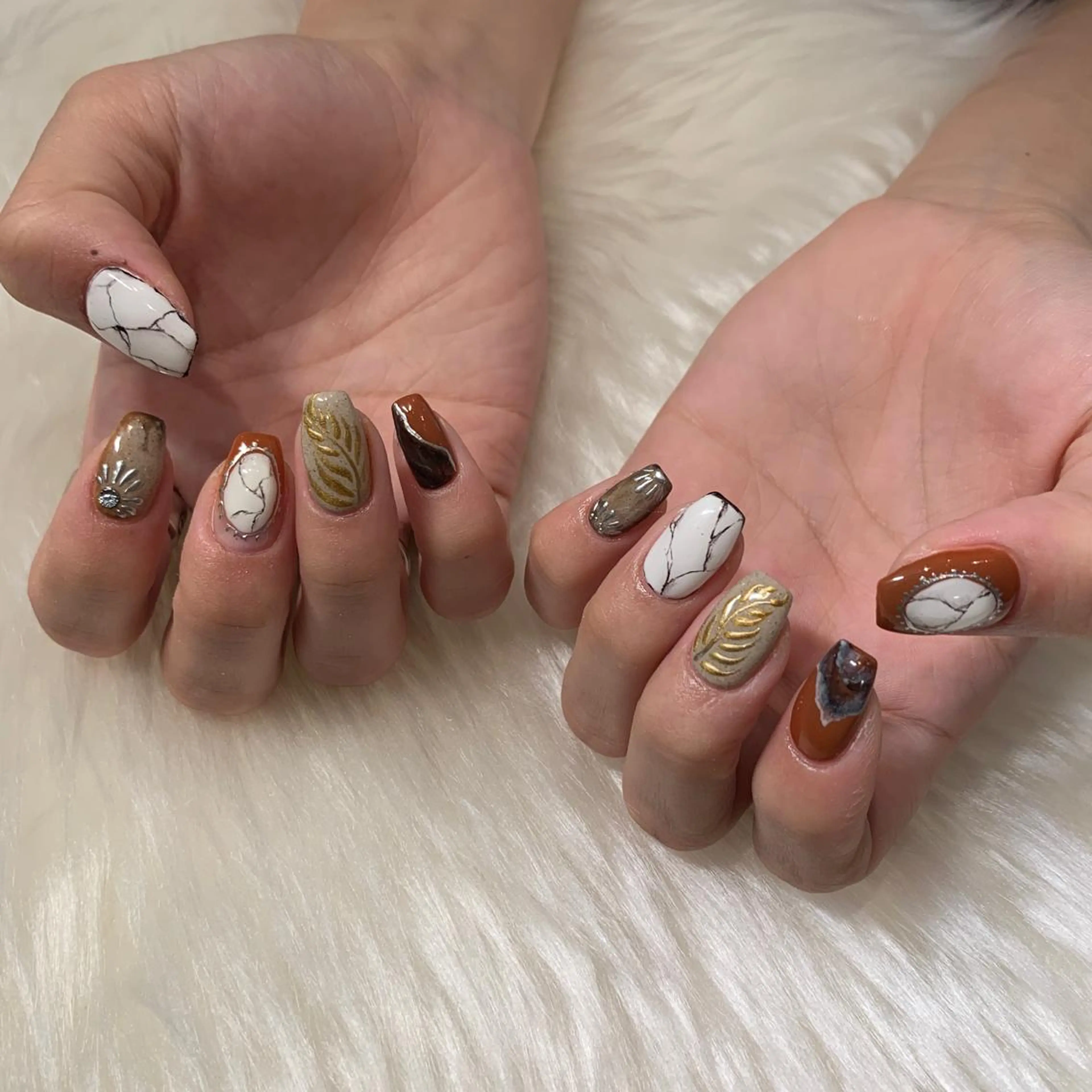 ネイル AERA nail shino🐱⸝꙳のネイルデザイン