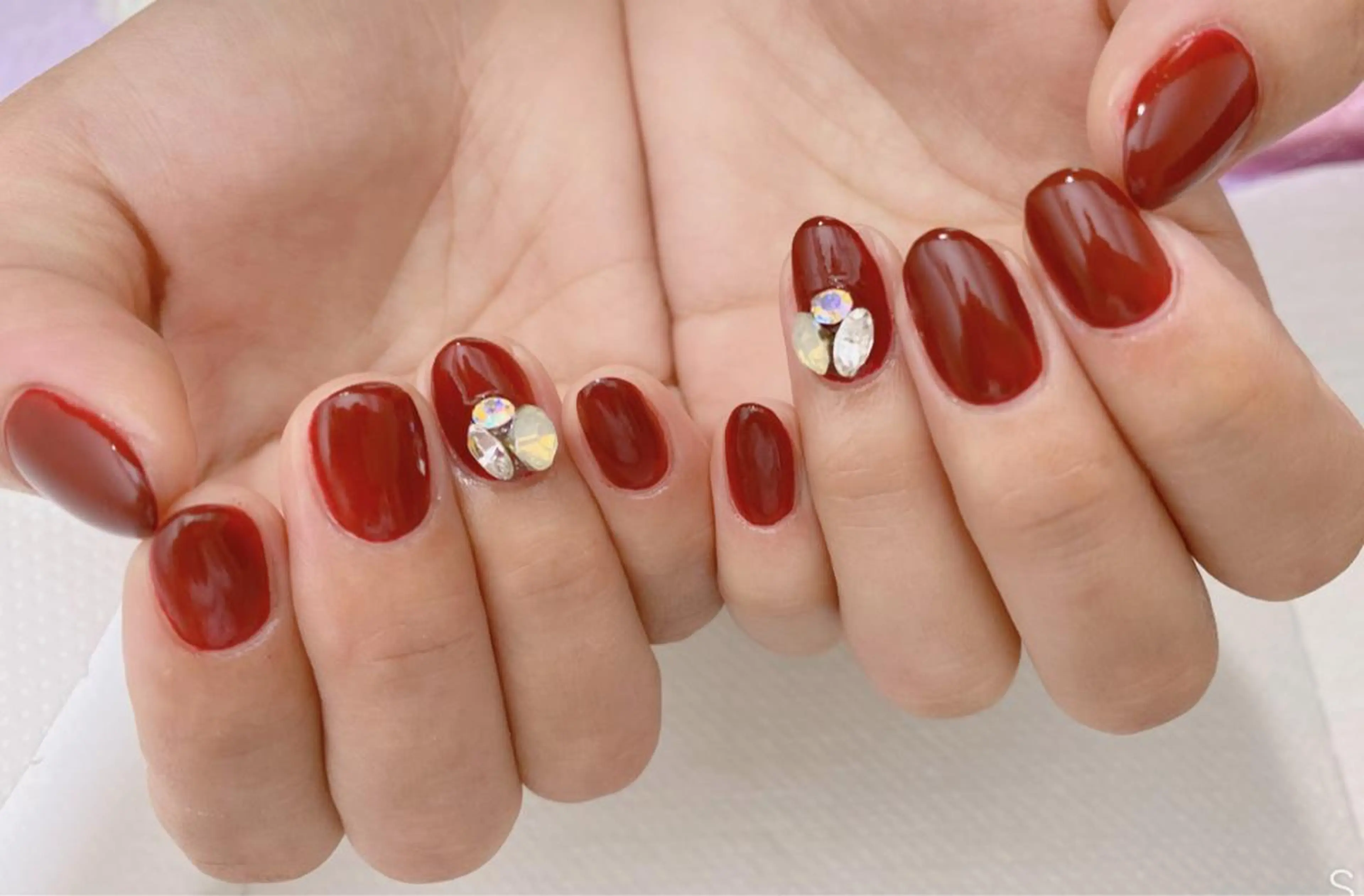 ネイル ストーンネイル ハンドネイル ハンドケア u sのネイルデザイン