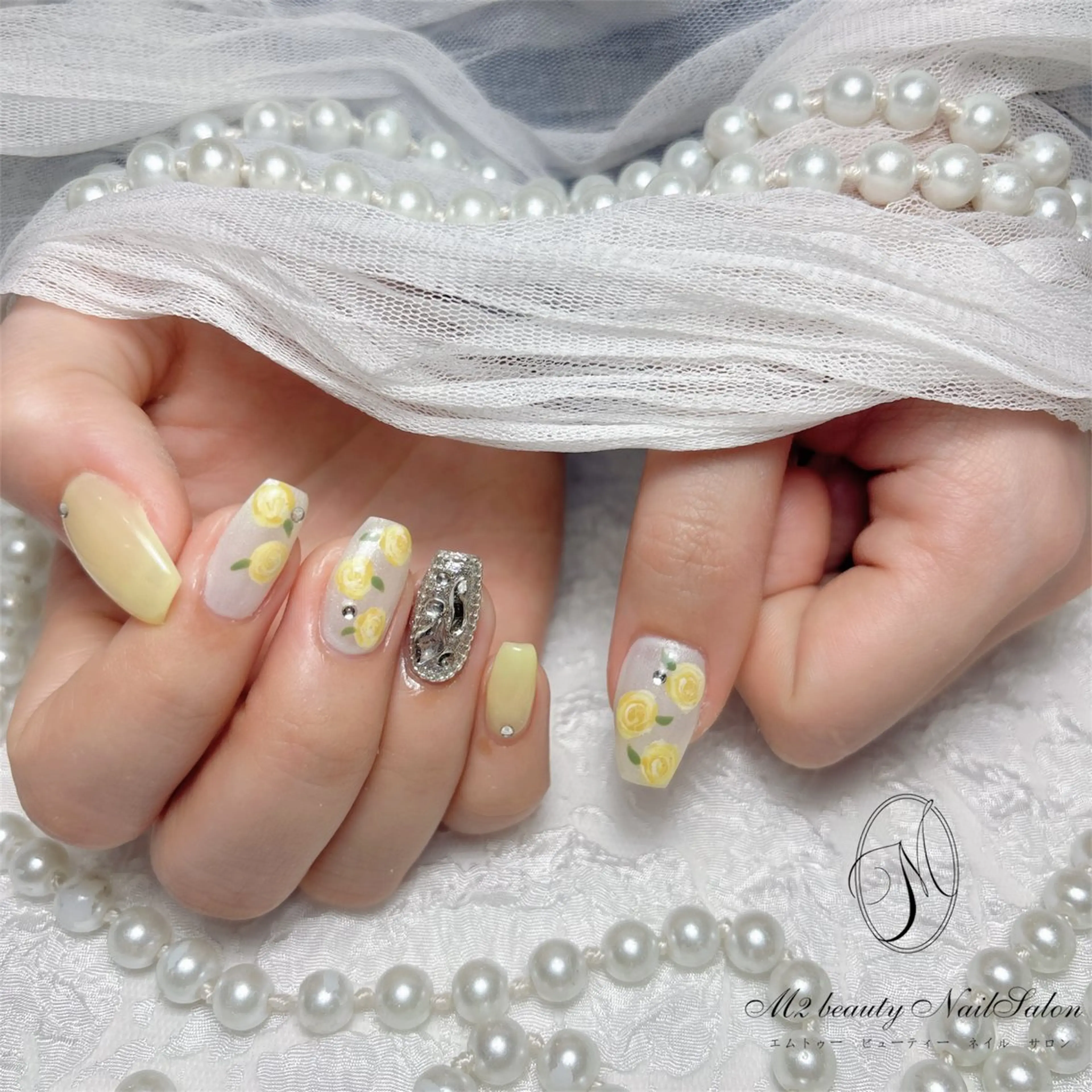 ネイル ハンドネイル M2 BEAUTY Rionのネイルデザイン