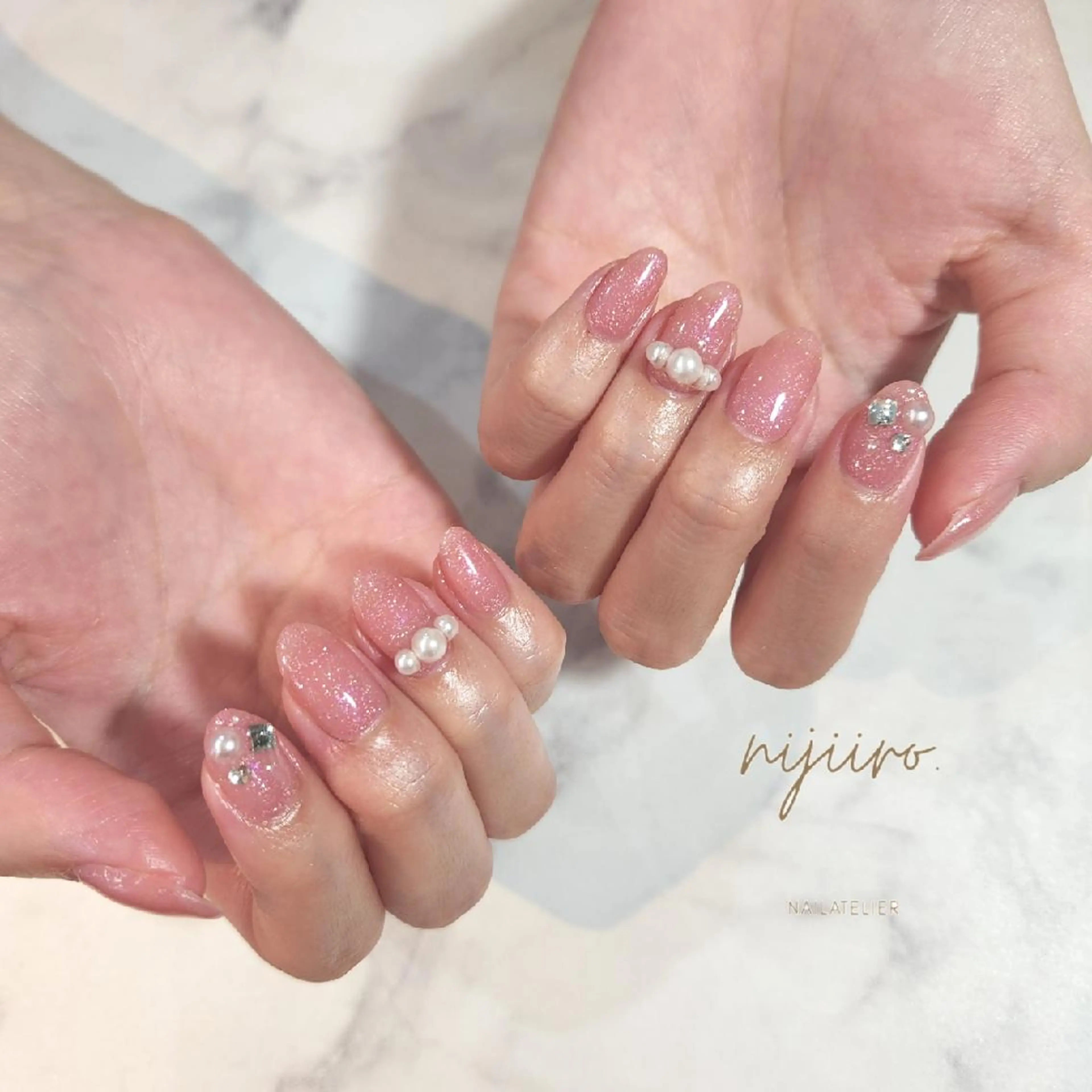 ネイル ハンドネイル nijiiro🌈 サトウのネイルデザイン