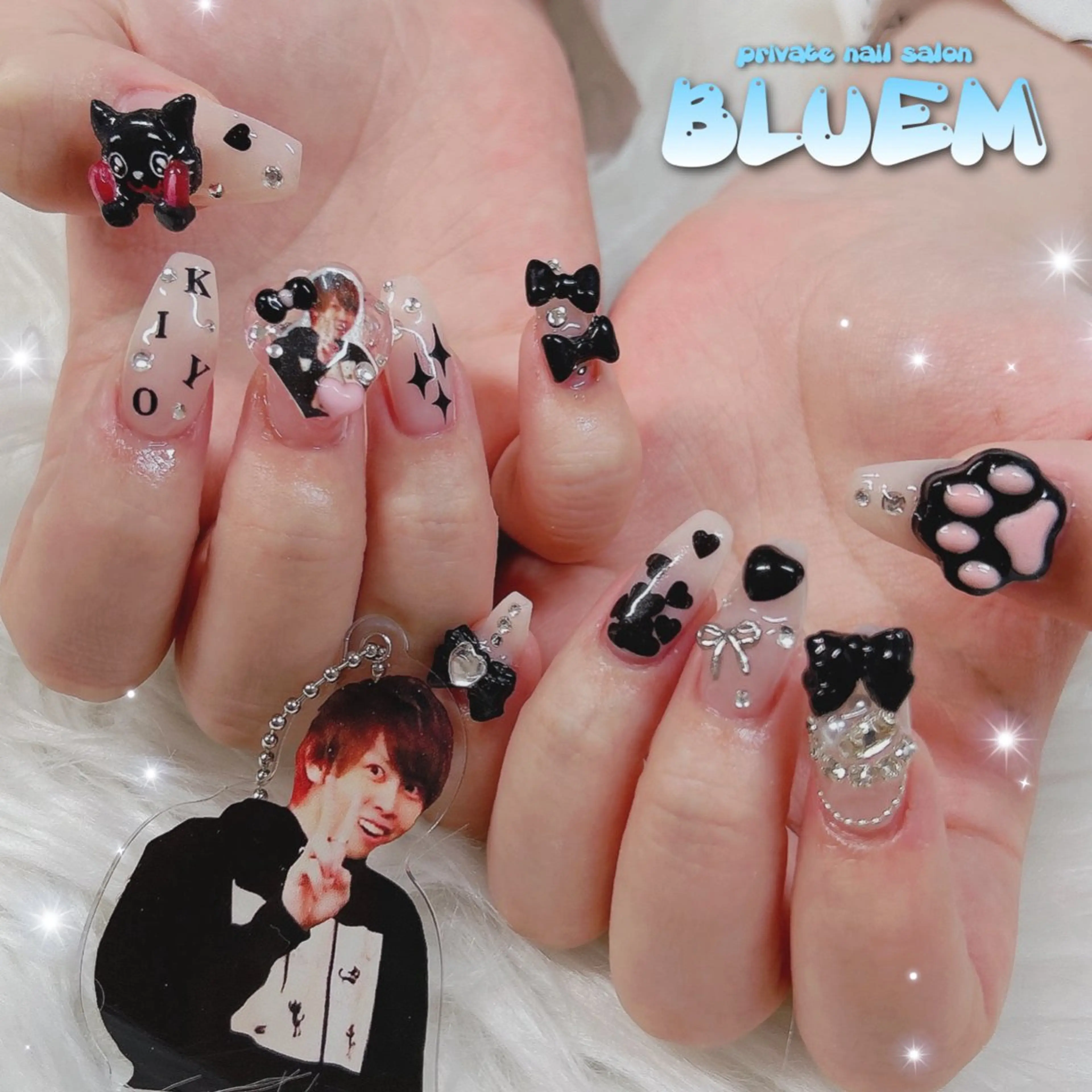 ネイル ハンドネイル BLUEM なな🐶のネイルデザイン