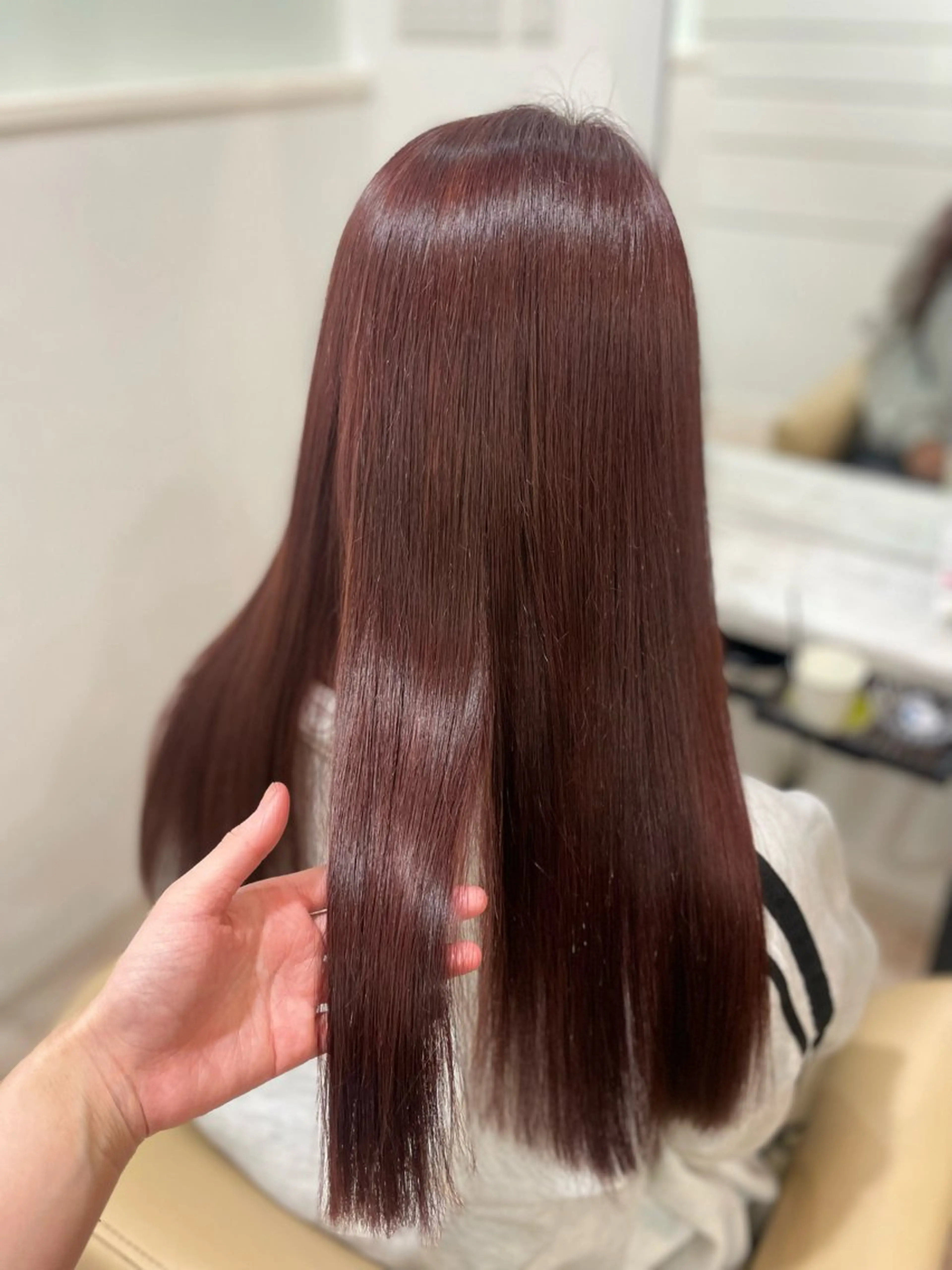 ロング ボブ/艶髪 soleilrukaのヘアスタイル