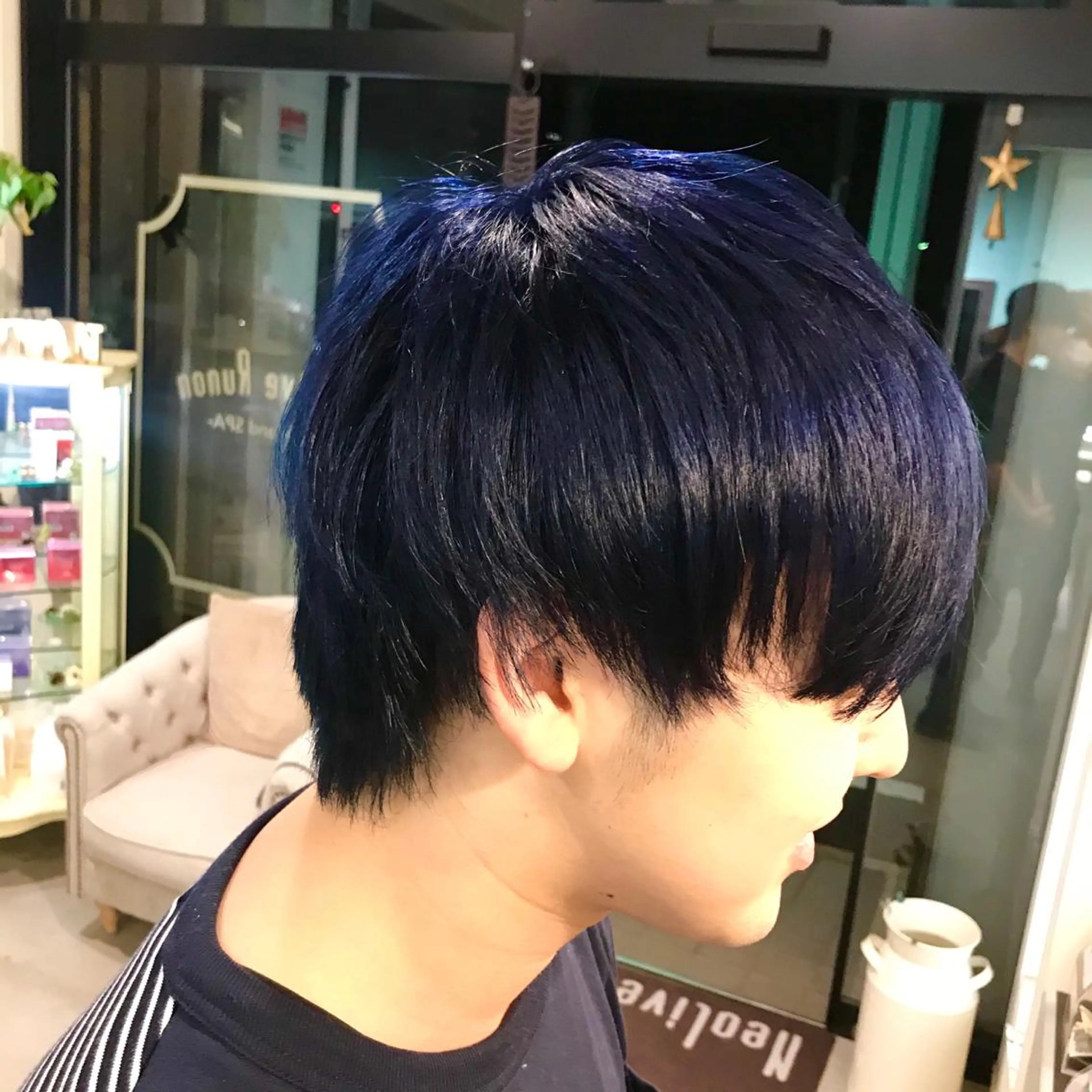 ショート カラー メンズ スナコザワ レナのヘアスタイル