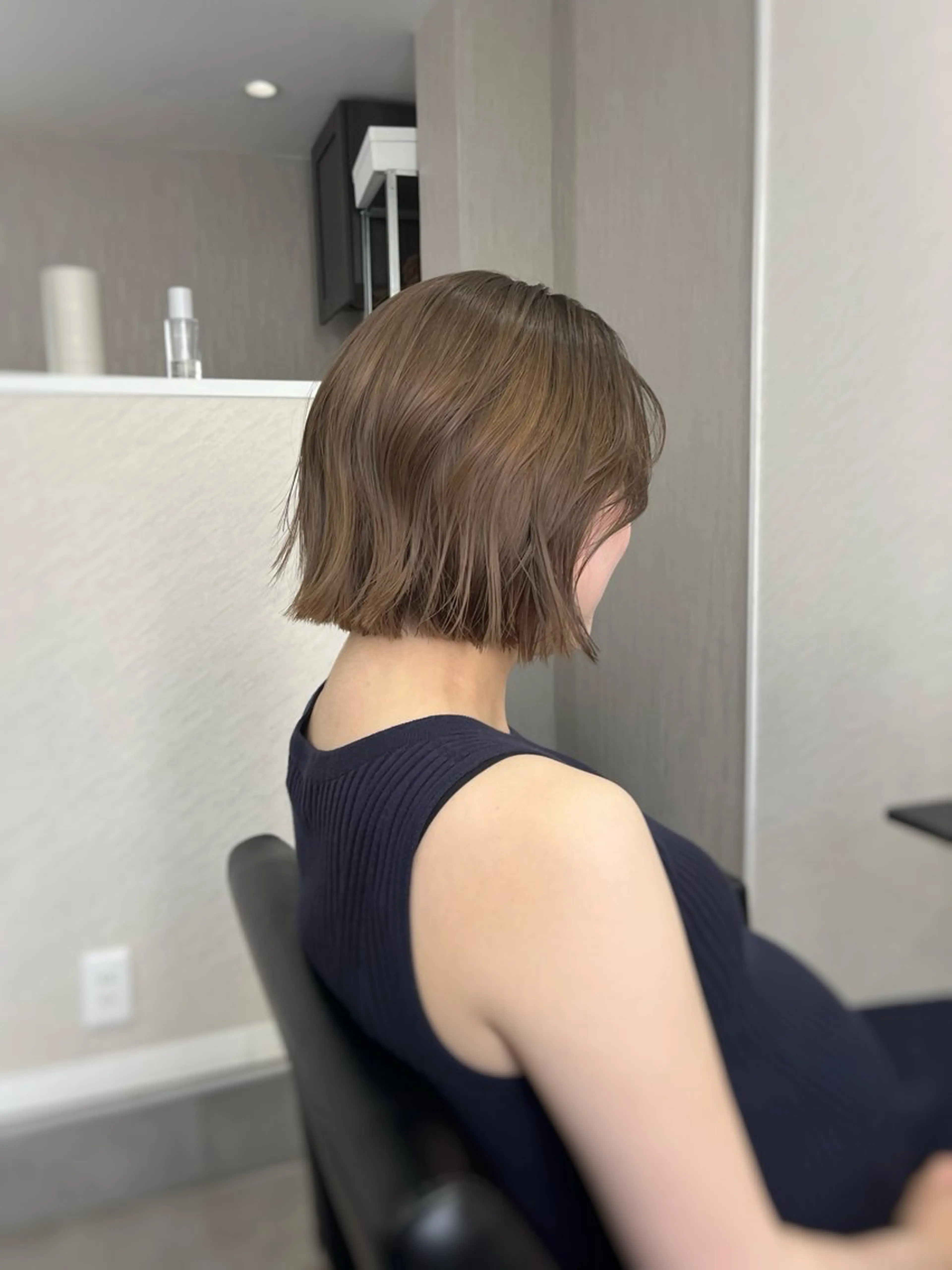 ショート カラー 下石怜子/レイヤー/ 透明感カラーのヘアスタイル