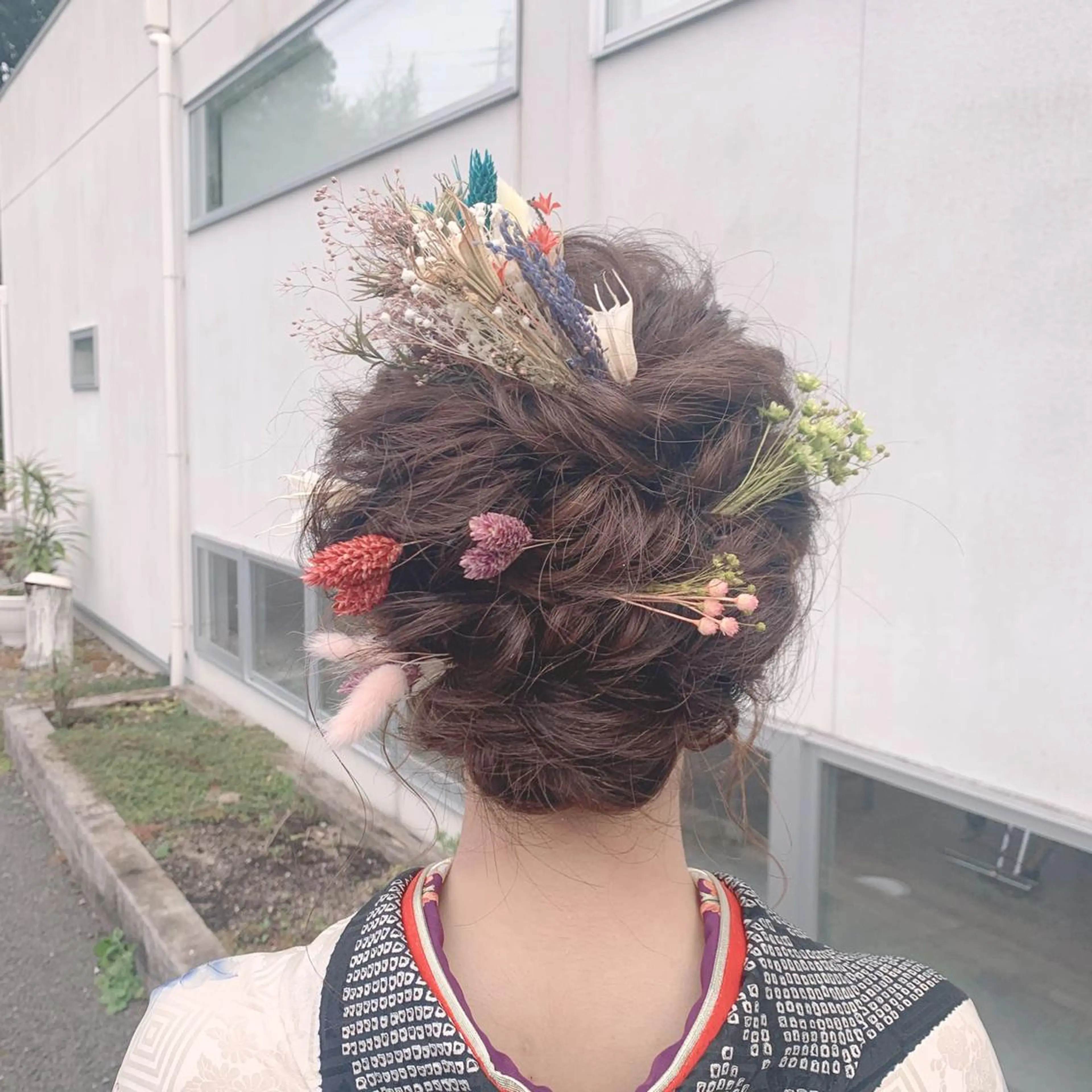 ヘアアレンジ 成人式 綿貫 美雪のヘアスタイル