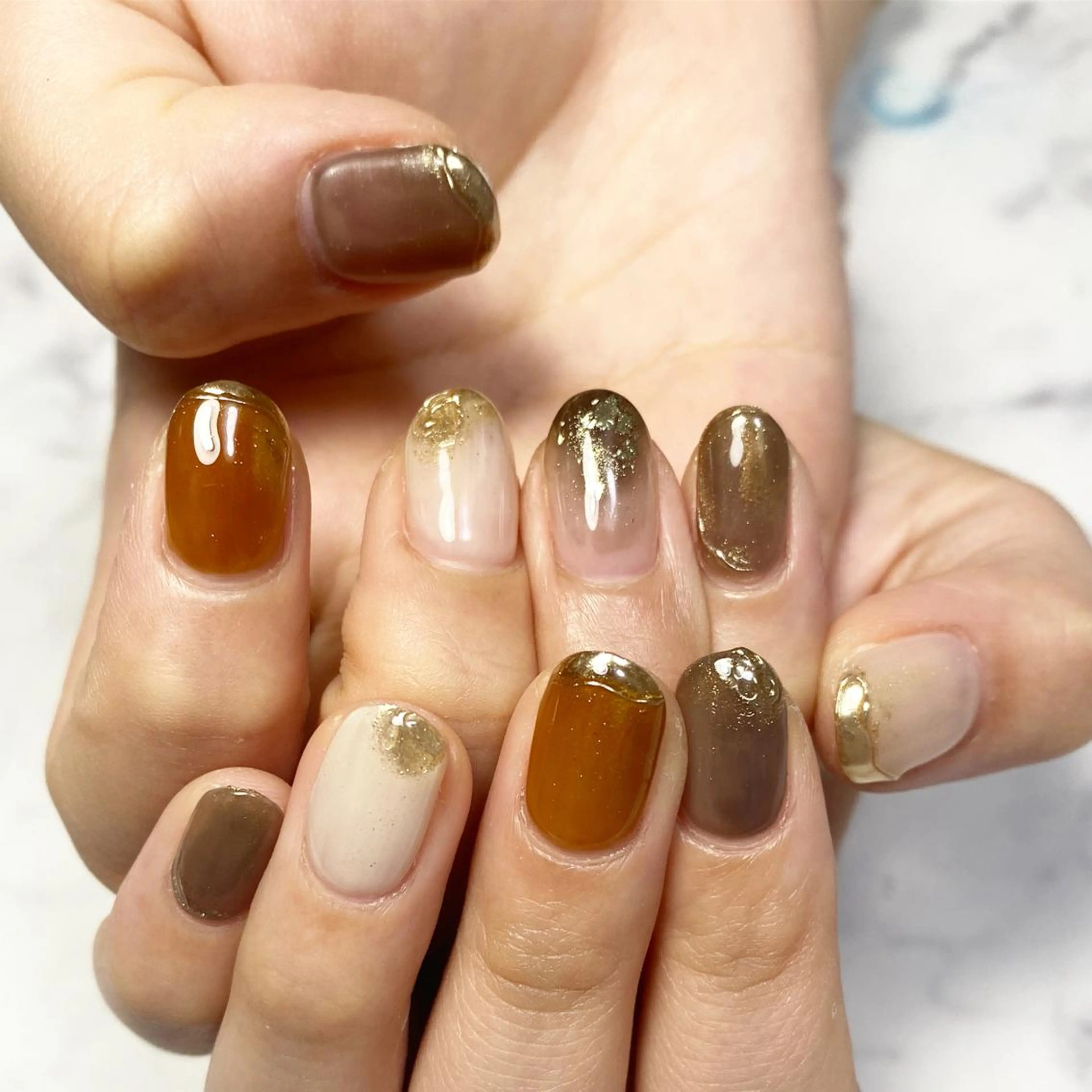 ネイル ハンドネイル mellow mのネイルデザイン