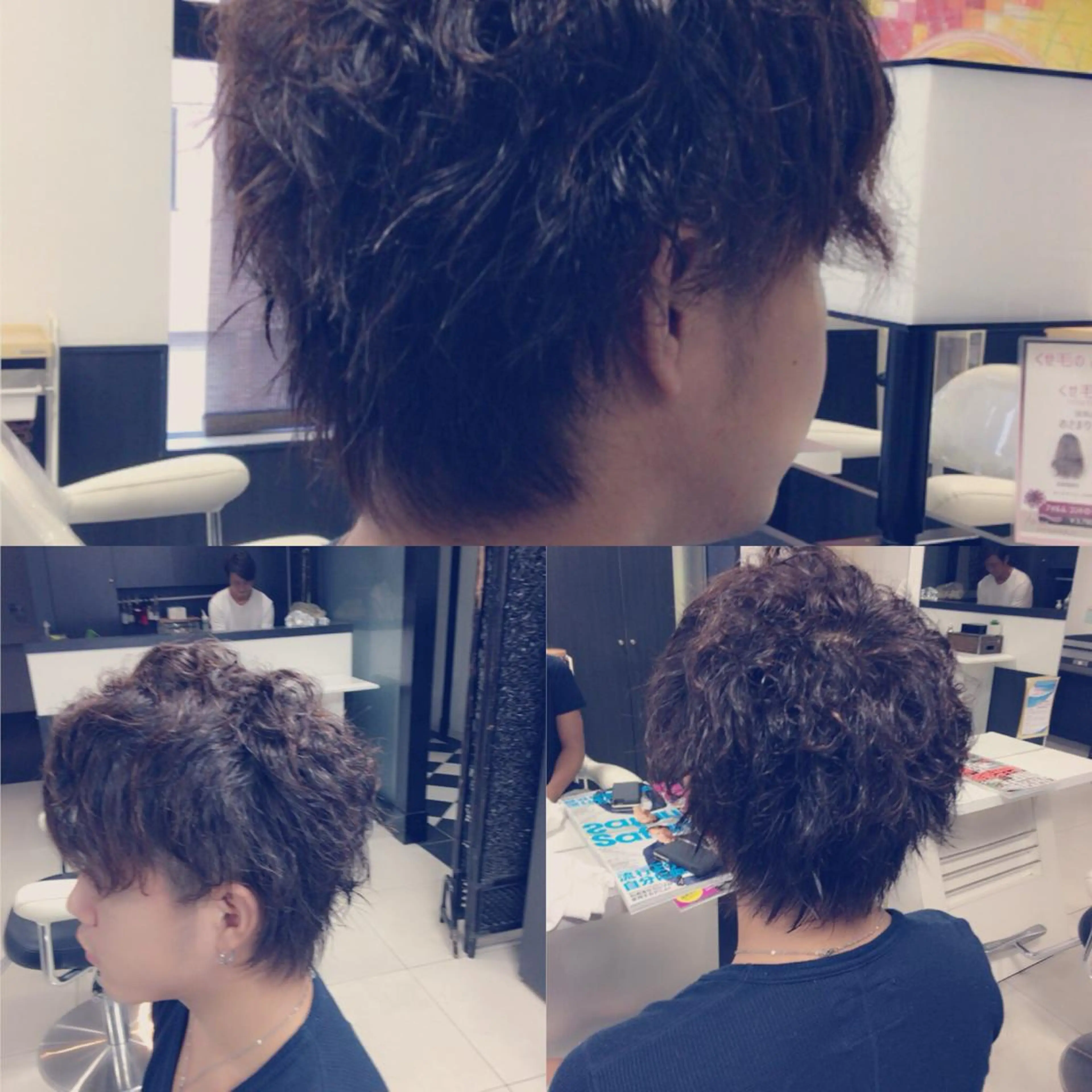 ミディアム パーマ ミディアムパーマ KOOKI スティードトーキョーのヘアスタイル