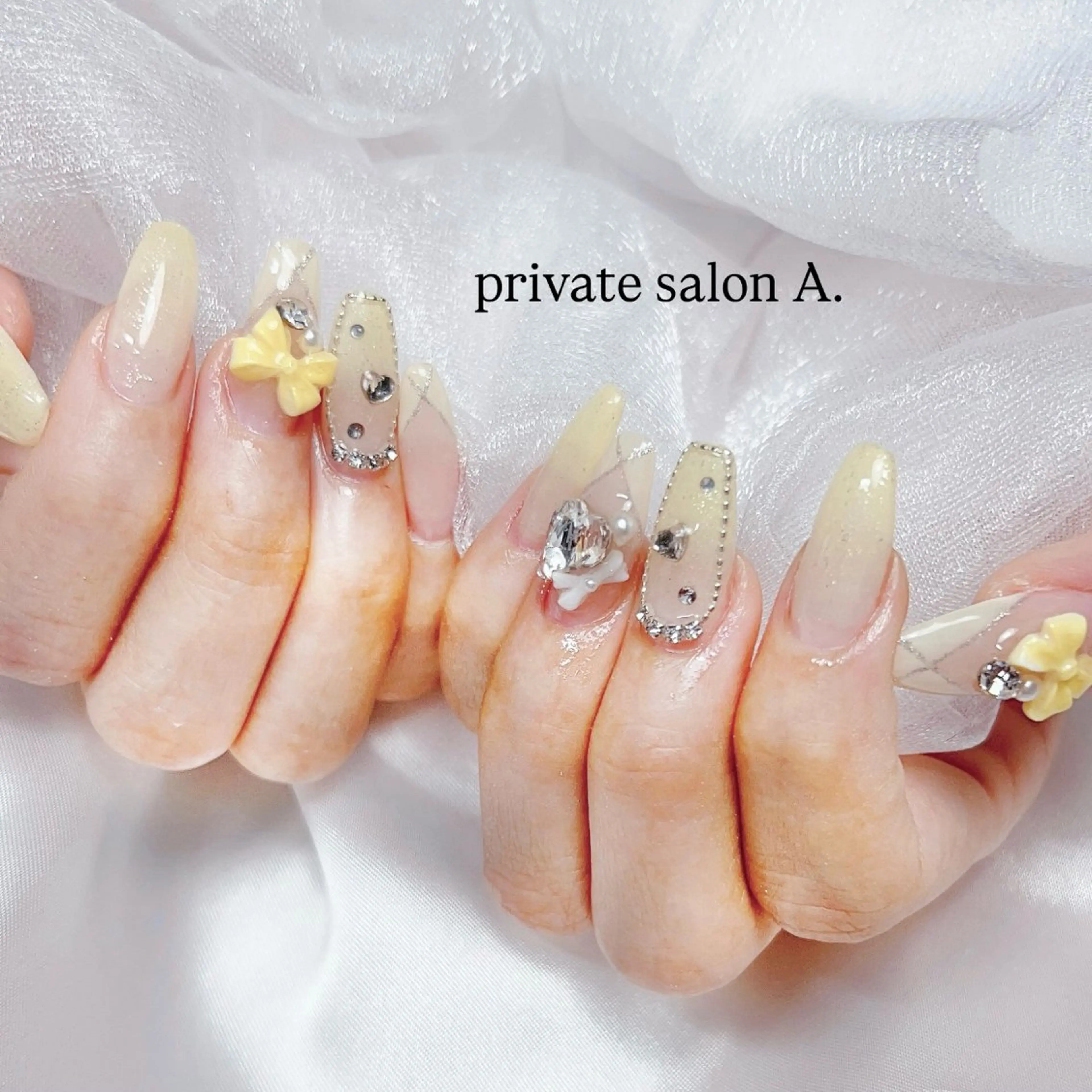 ネイル 持ち込み 木村 章惠のネイルデザイン