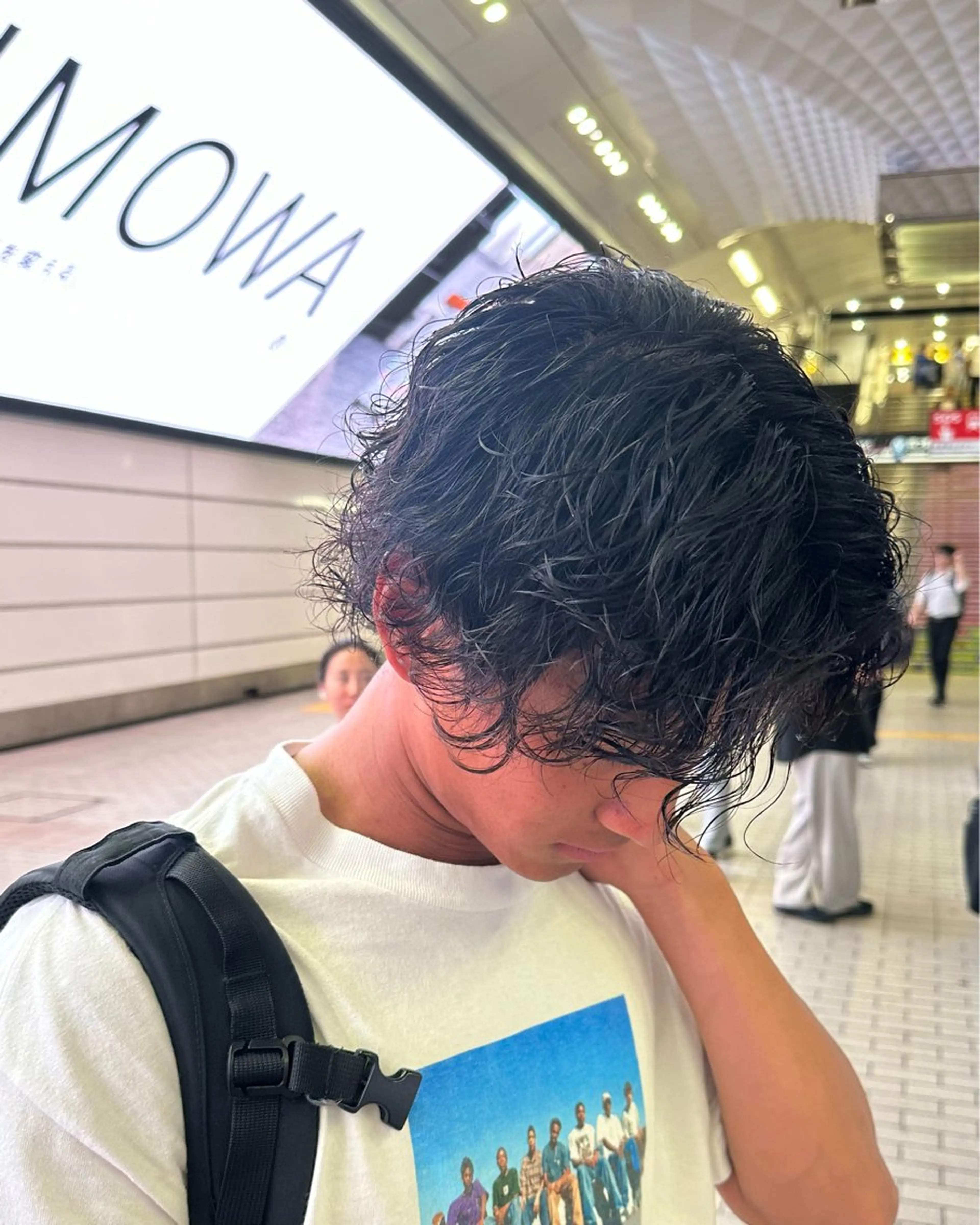 パーマ メンズ カット パーマ hayato / 梅田のヘアスタイル