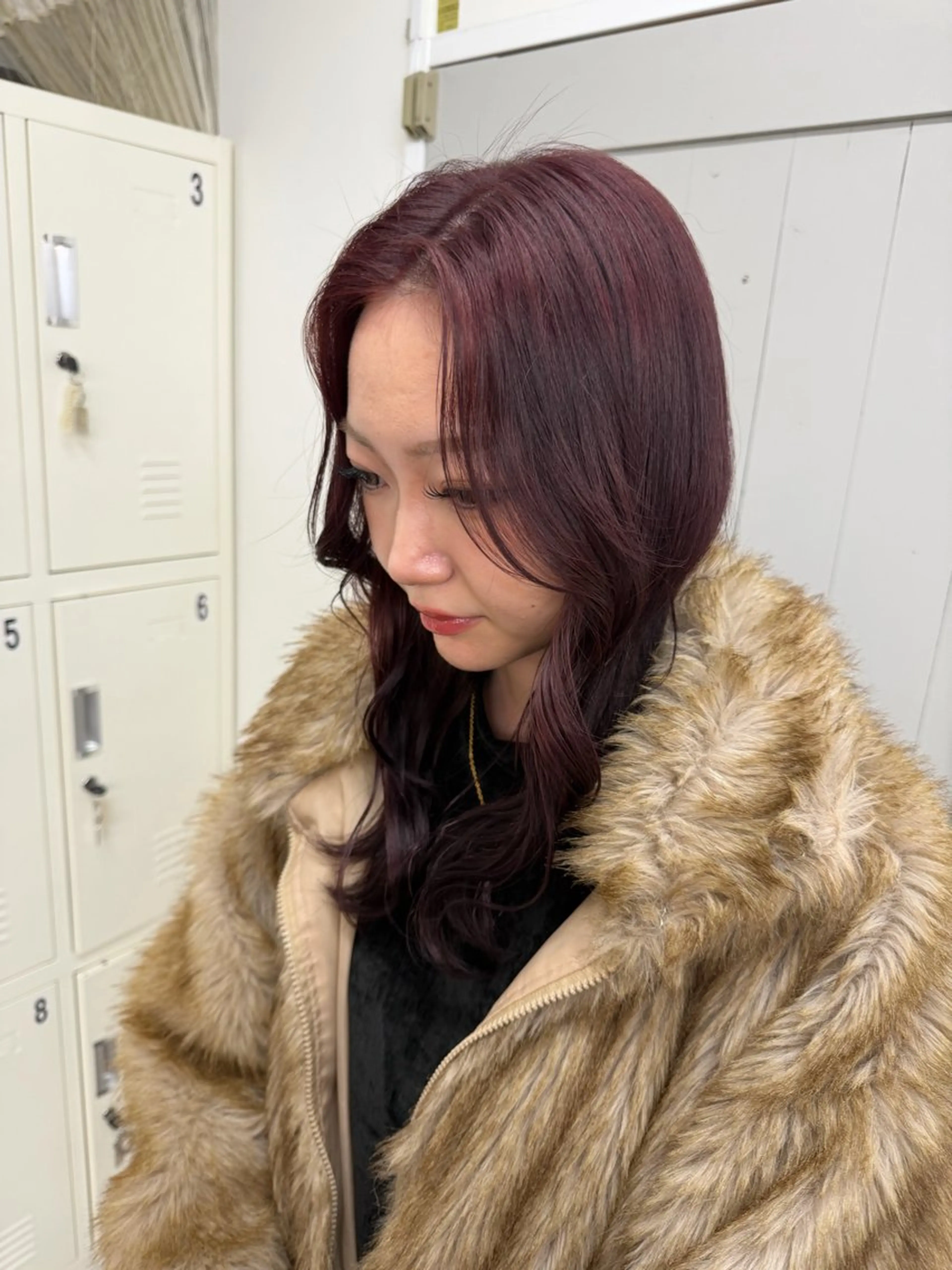 セミロング ヘアカラー 〘 clan 〙 KURUMI🌺💖のヘアスタイル