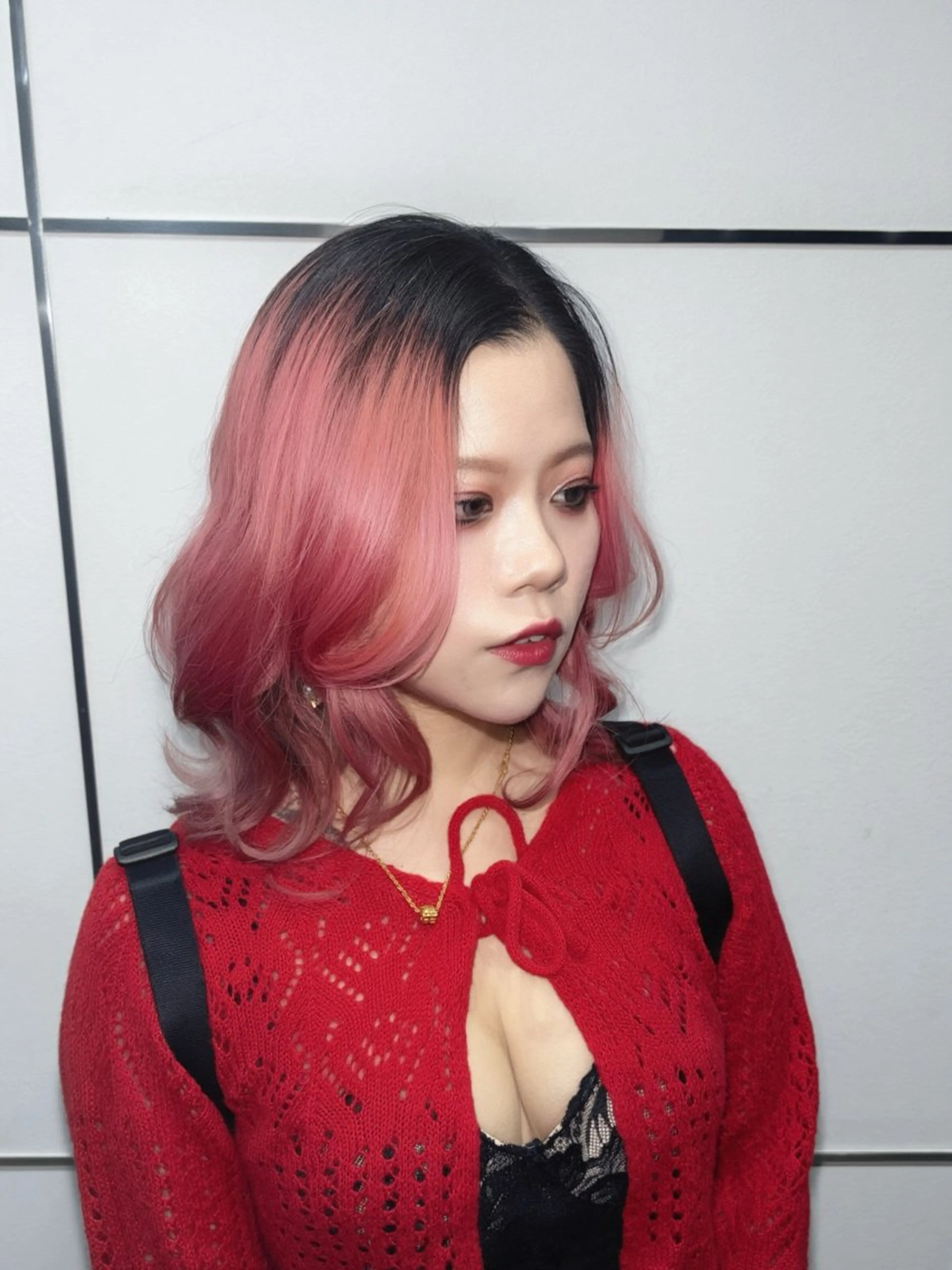 ミディアム ヘアアレンジ ヘアセット 🫧Maho【浦和】 艶カラー/ヘアメ🫧のヘアスタイル