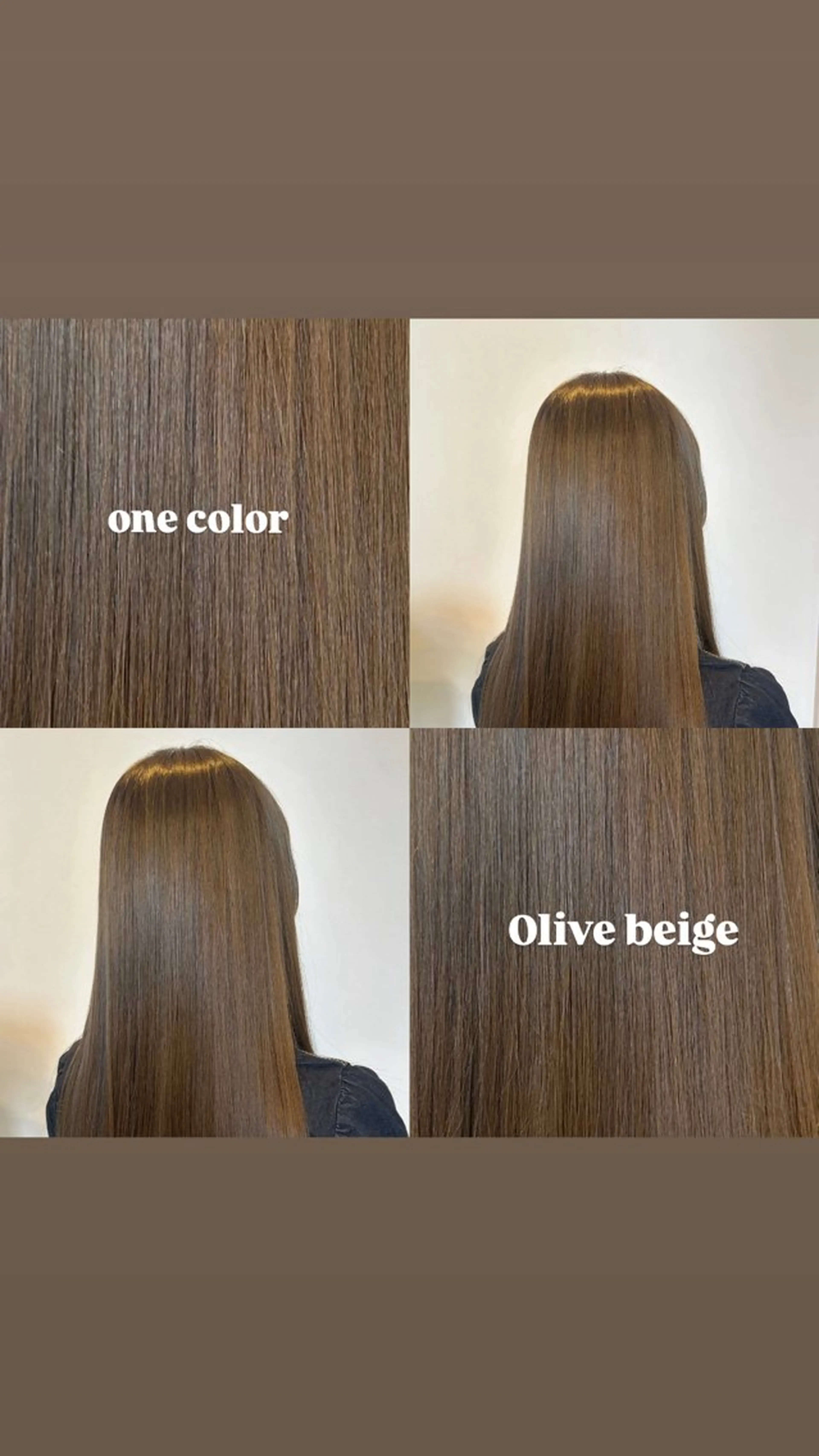 カラー ベージュカラー 透明感カラー オリーブベージュ White stone 今村光希のヘアスタイル