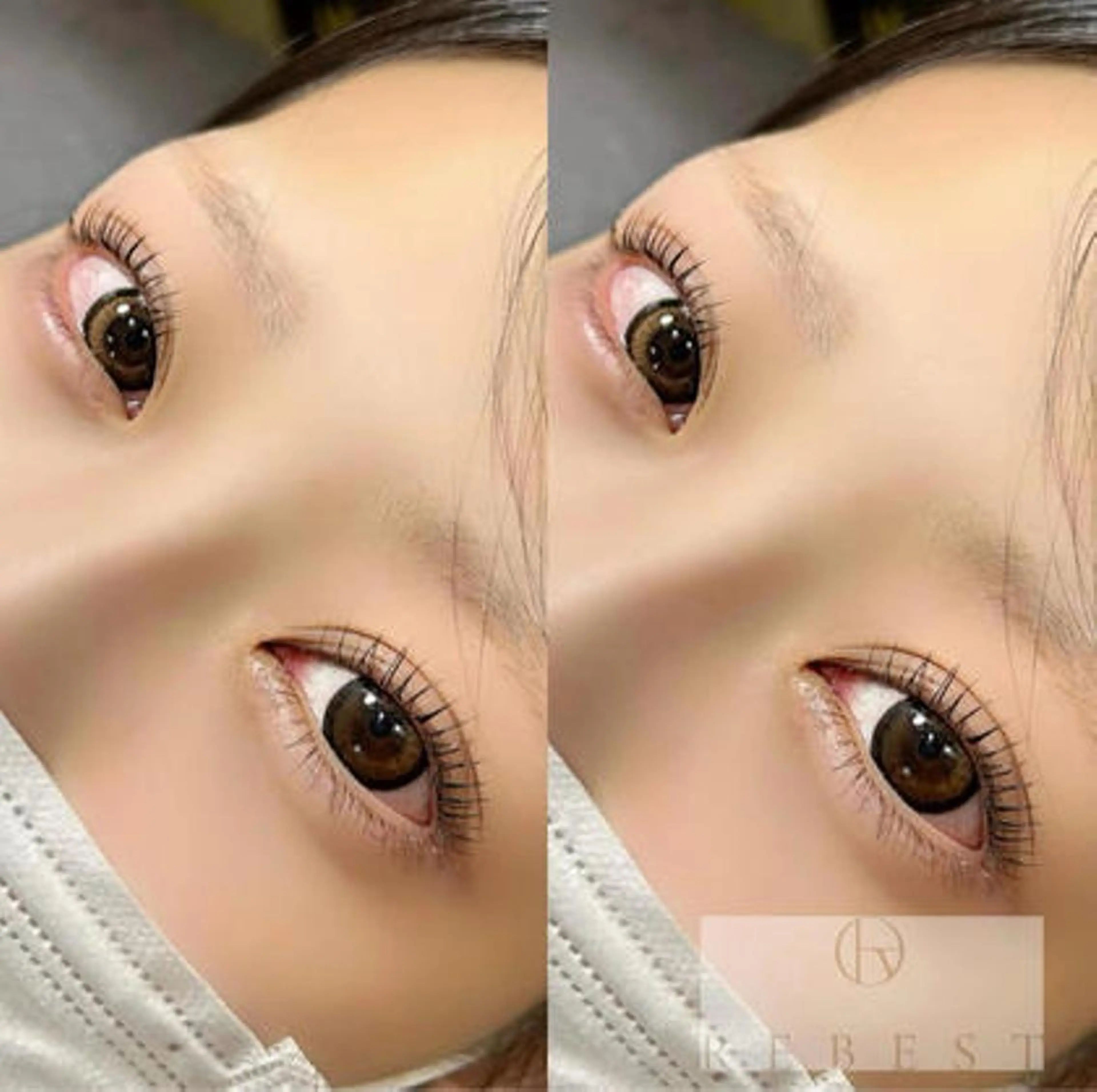 マツエク・マツパ まつげパーマ マツパ REBEST天王寺 eye🩵Maayaのマツエク・マツパデザイン