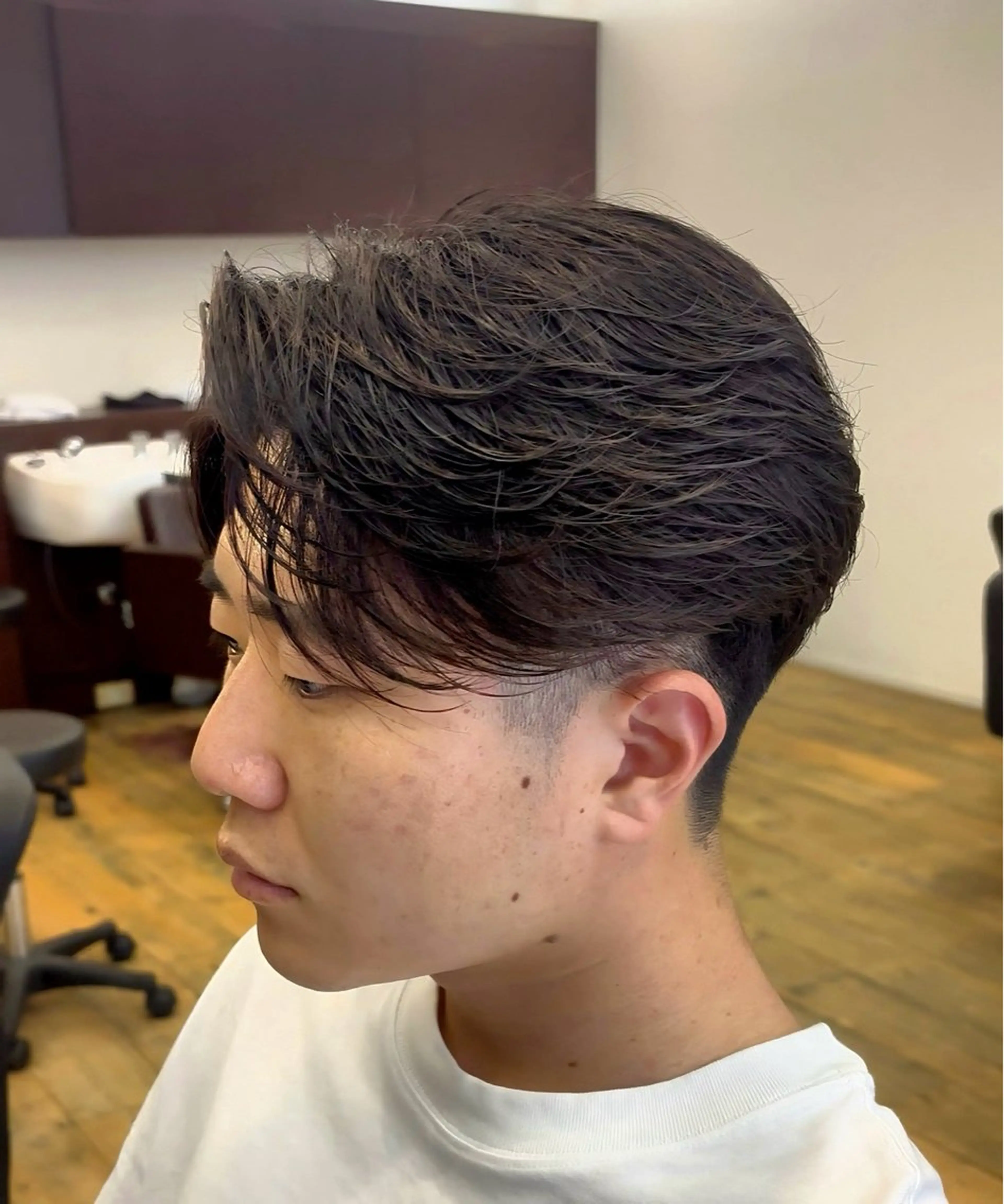 ショート メンズ 行方 晴貴のヘアスタイル