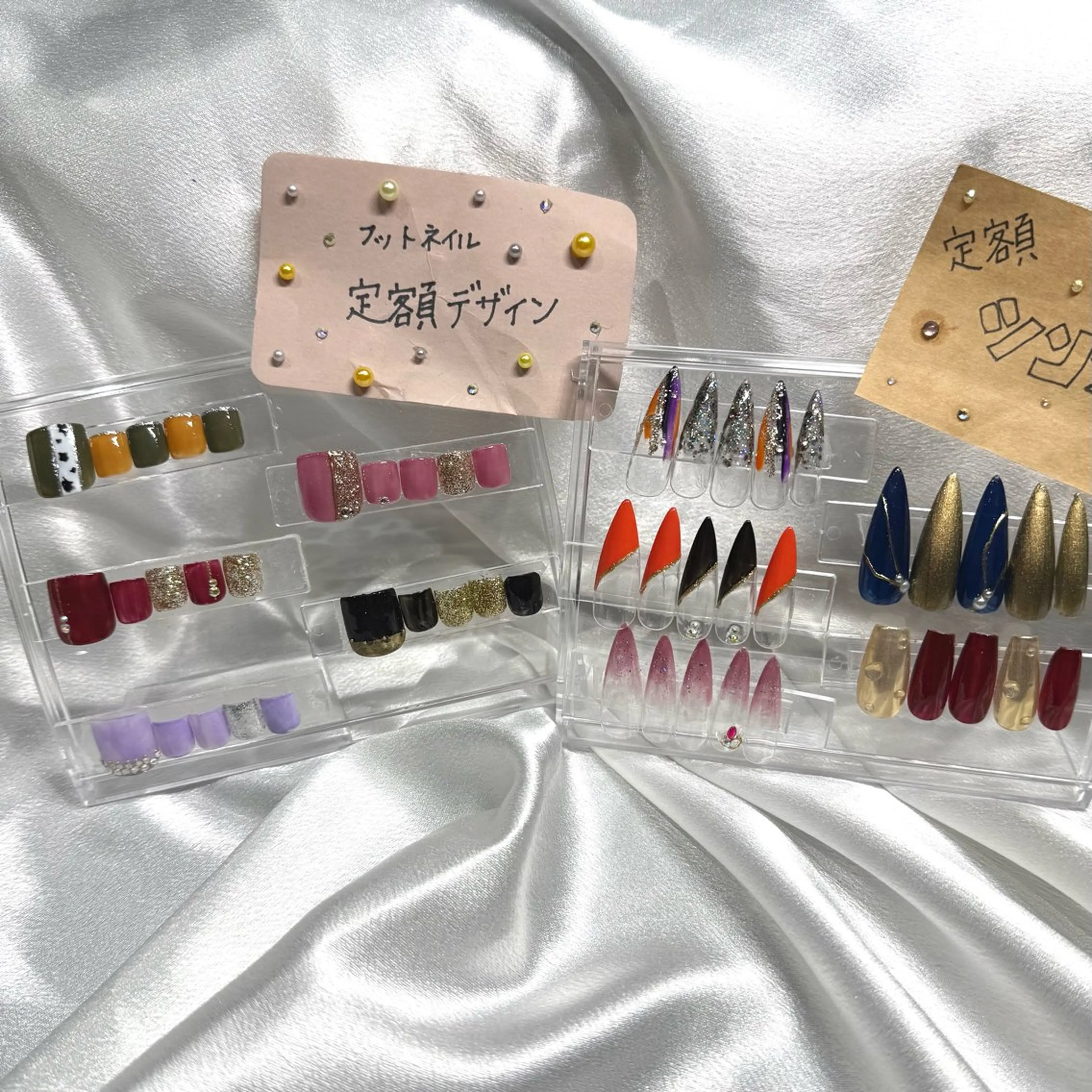 ネイル フットネイル ハンドネイル WINK DOLL RIANのネイルデザイン