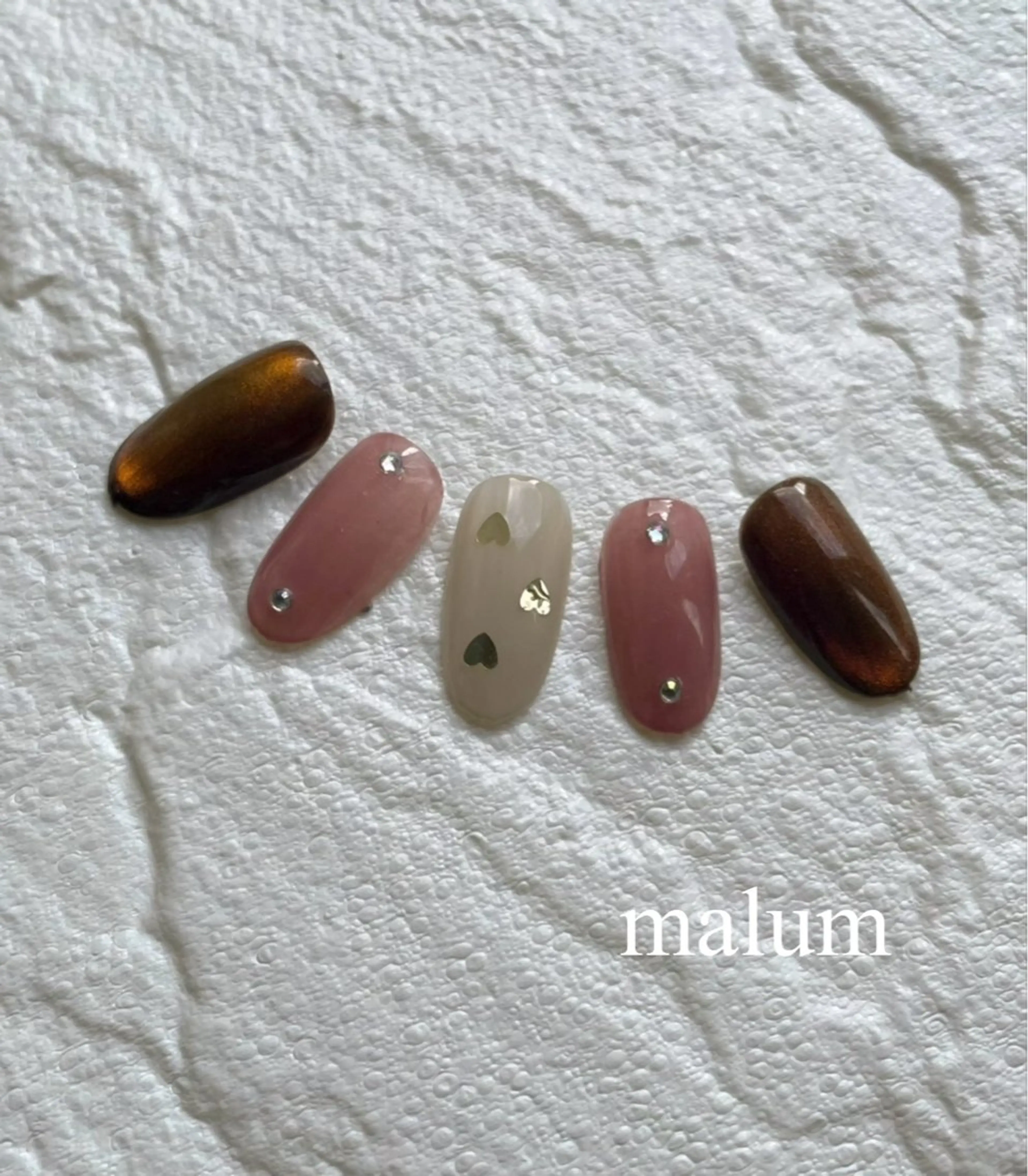 ネイル ハンドネイル malum nailのネイルデザイン