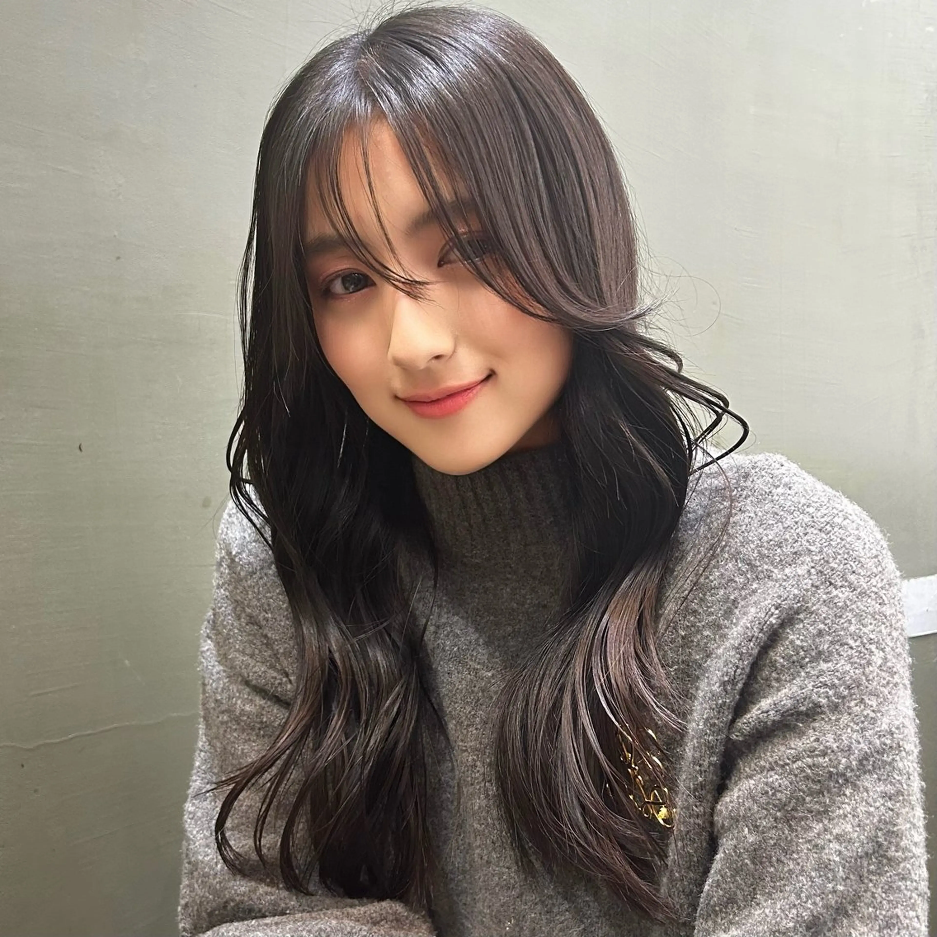 ロング 似合わせレイヤー・ボ ブ タナカ レイヤのヘアスタイル