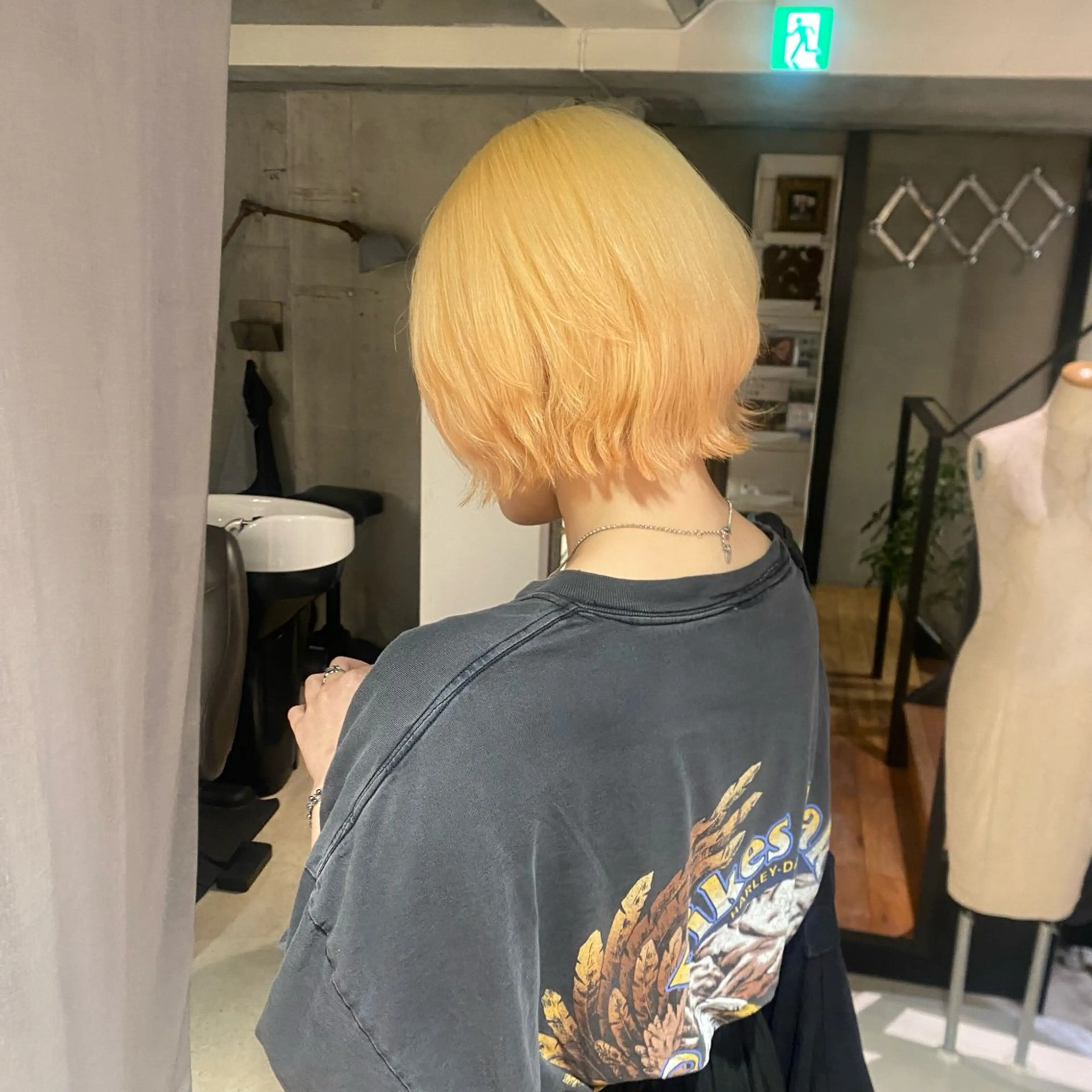カラー kiyono moekaのヘアスタイル