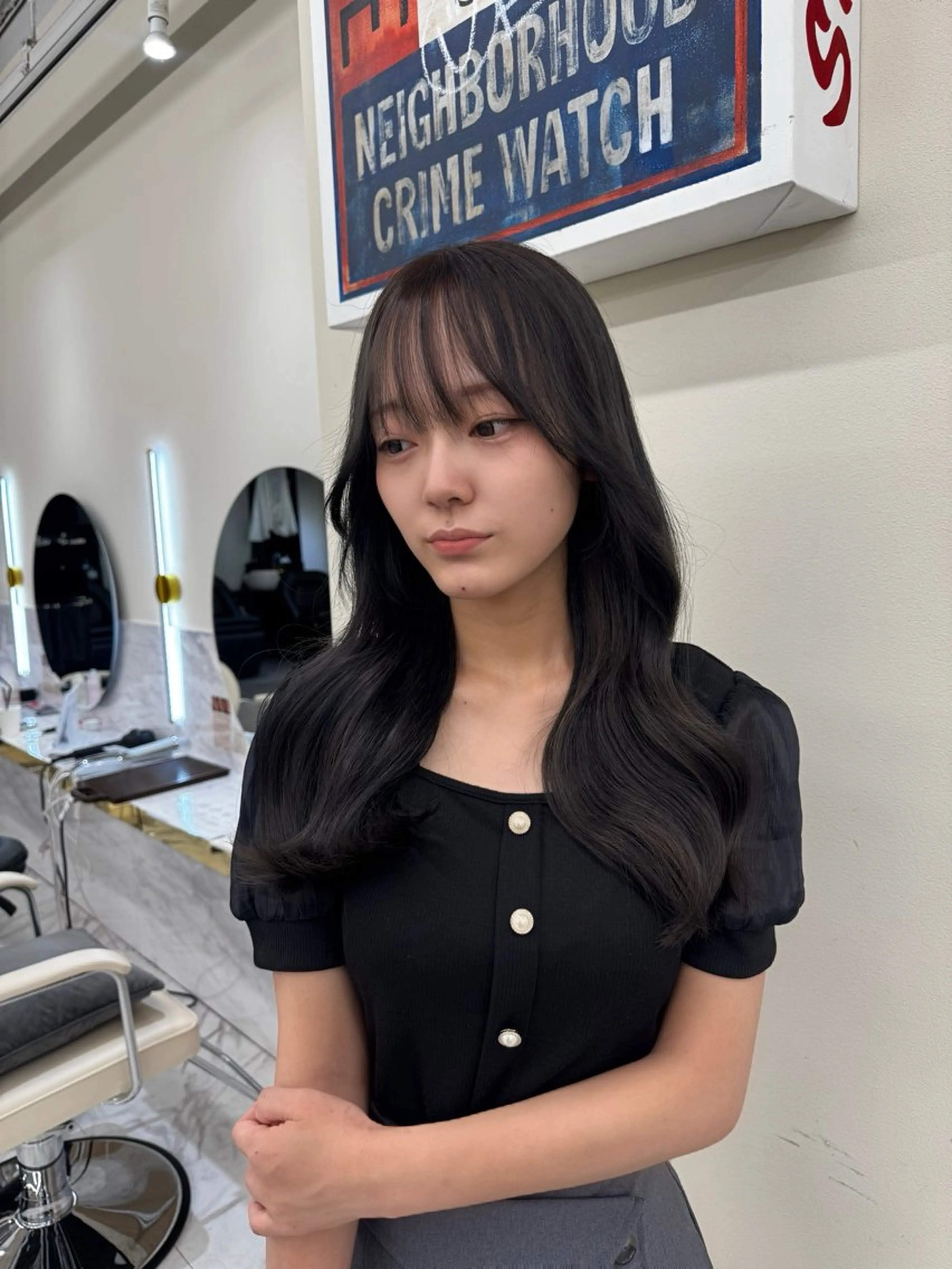 ロング カラー 透明感カラー ヘアカラー 髪質改善🫧 カラー特化/Hinaのヘアスタイル