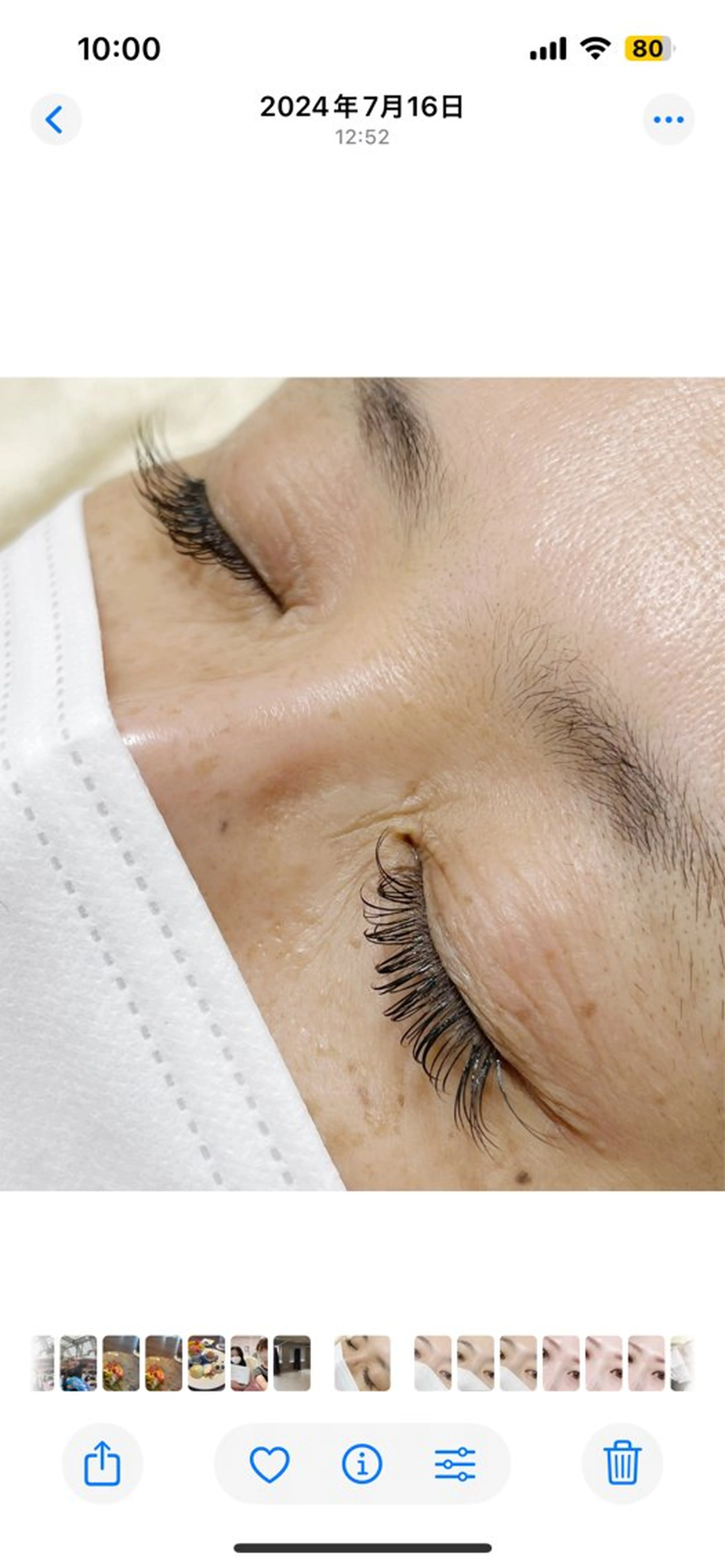 マツエク・マツパ バインドロック Salon meili❤︎のマツエク・マツパデザイン