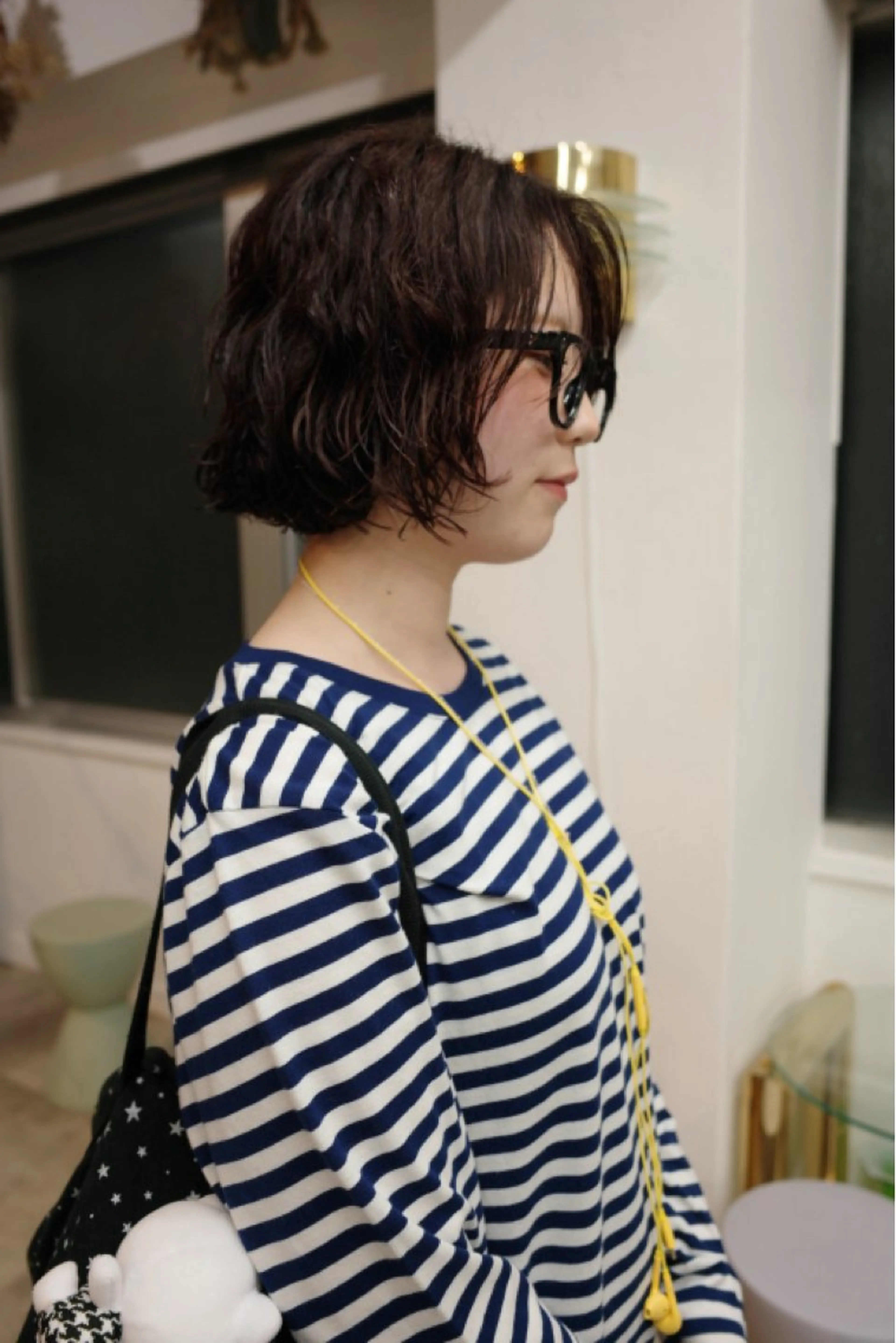 ショート くせ毛 カット パーマ トリートメント palve/レイヤー /パーマ/熊谷翔のヘアスタイル