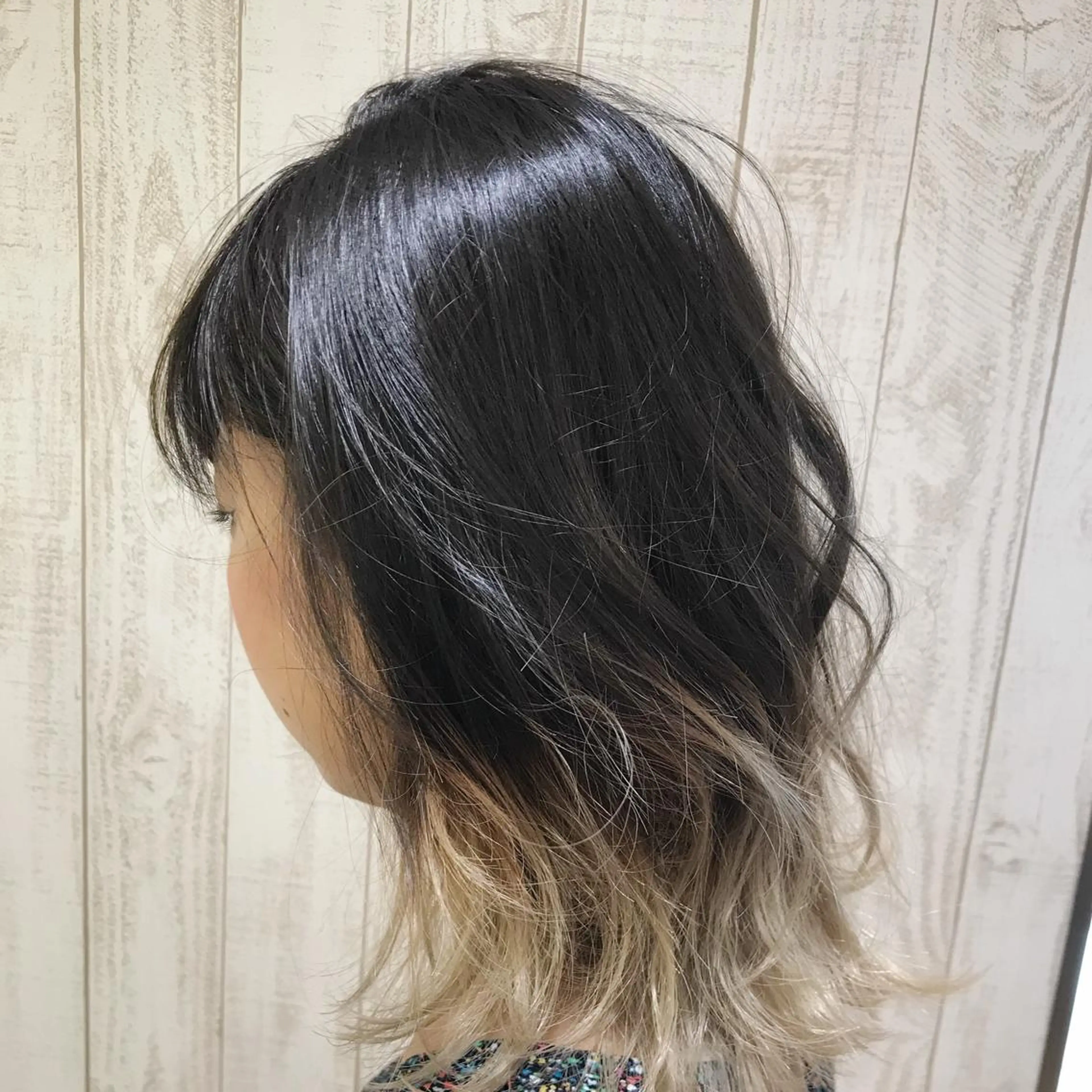 セミロング end roll/ 白楽美容室/ユウタのヘアスタイル