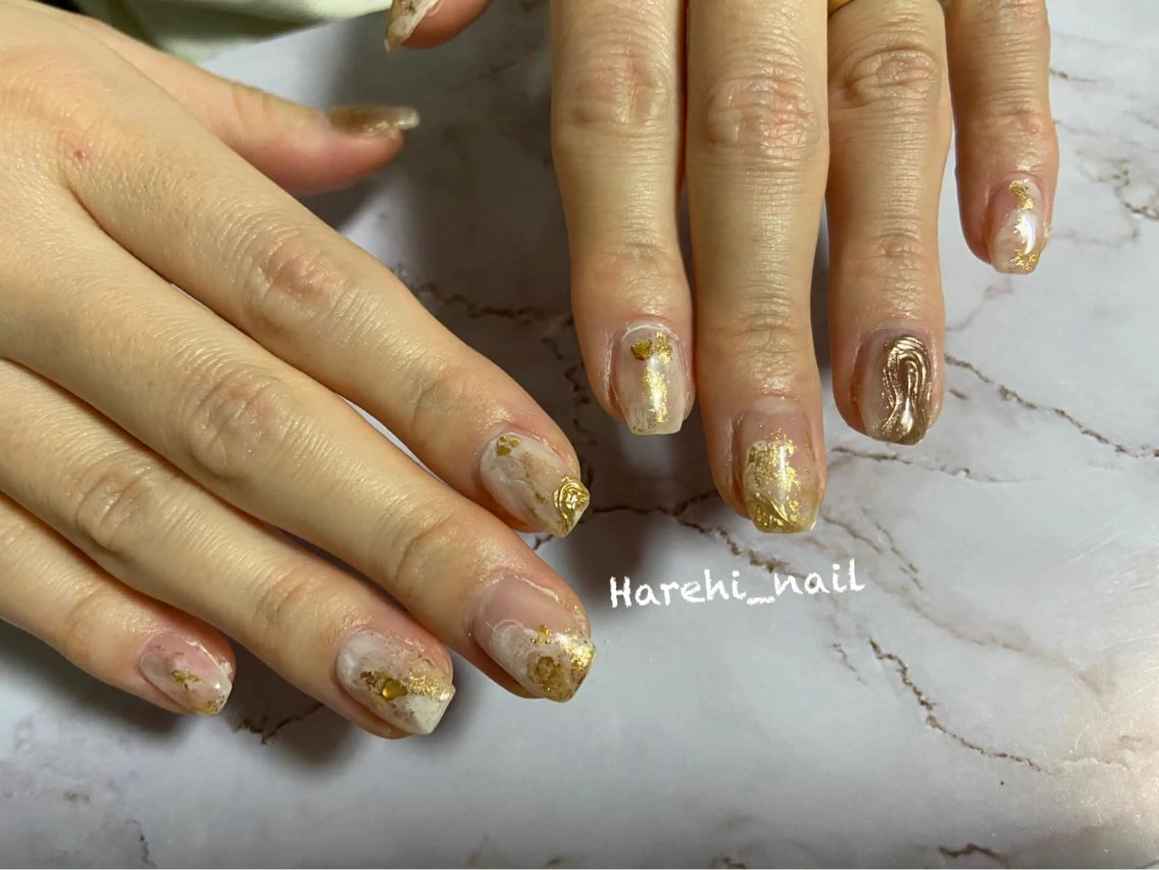 ネイル ハンドネイル Harehi_ nailのネイルデザイン