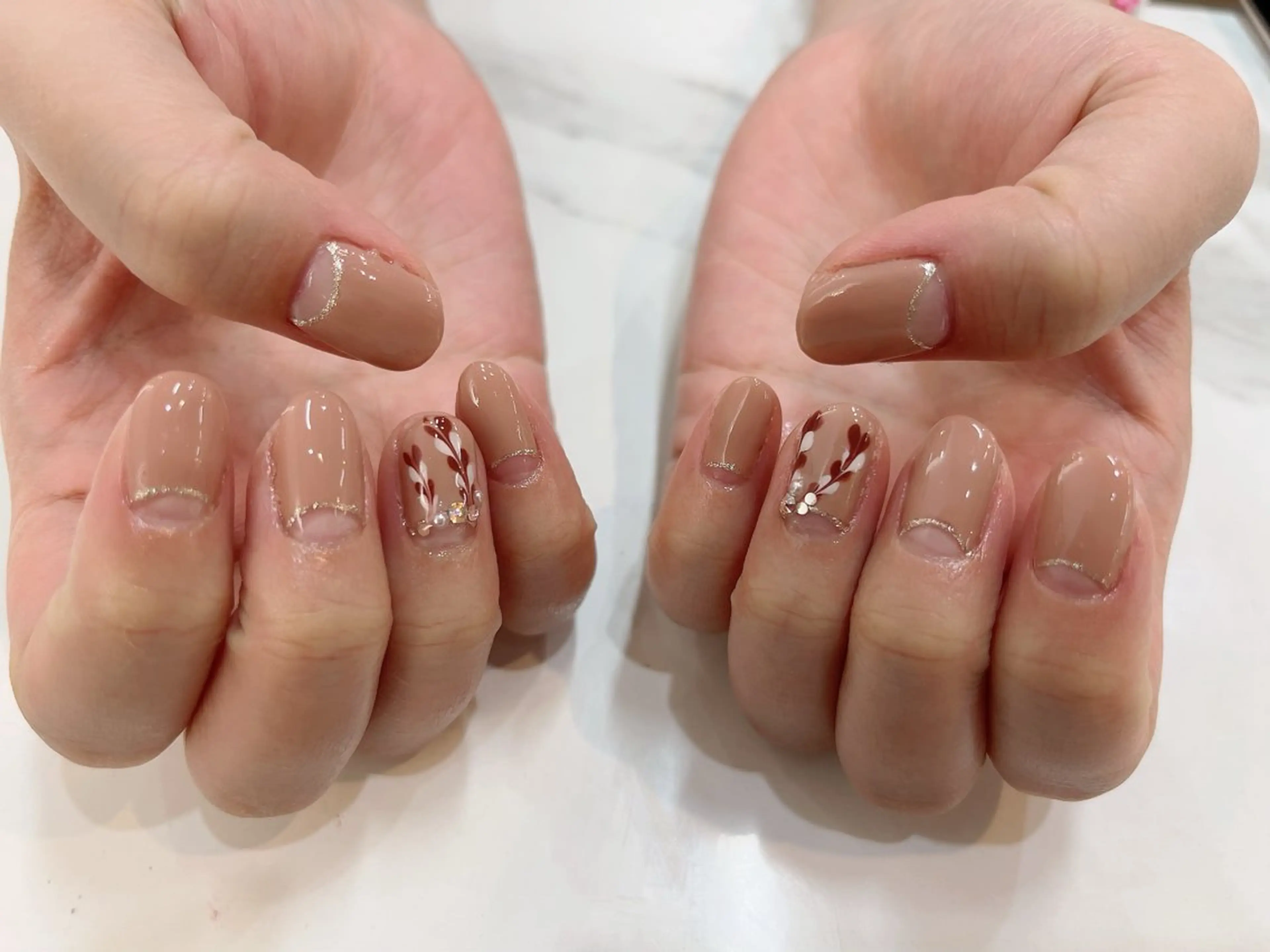 ネイル ハンドネイル ハンドケア あおやぎ ゆきこのネイルデザイン
