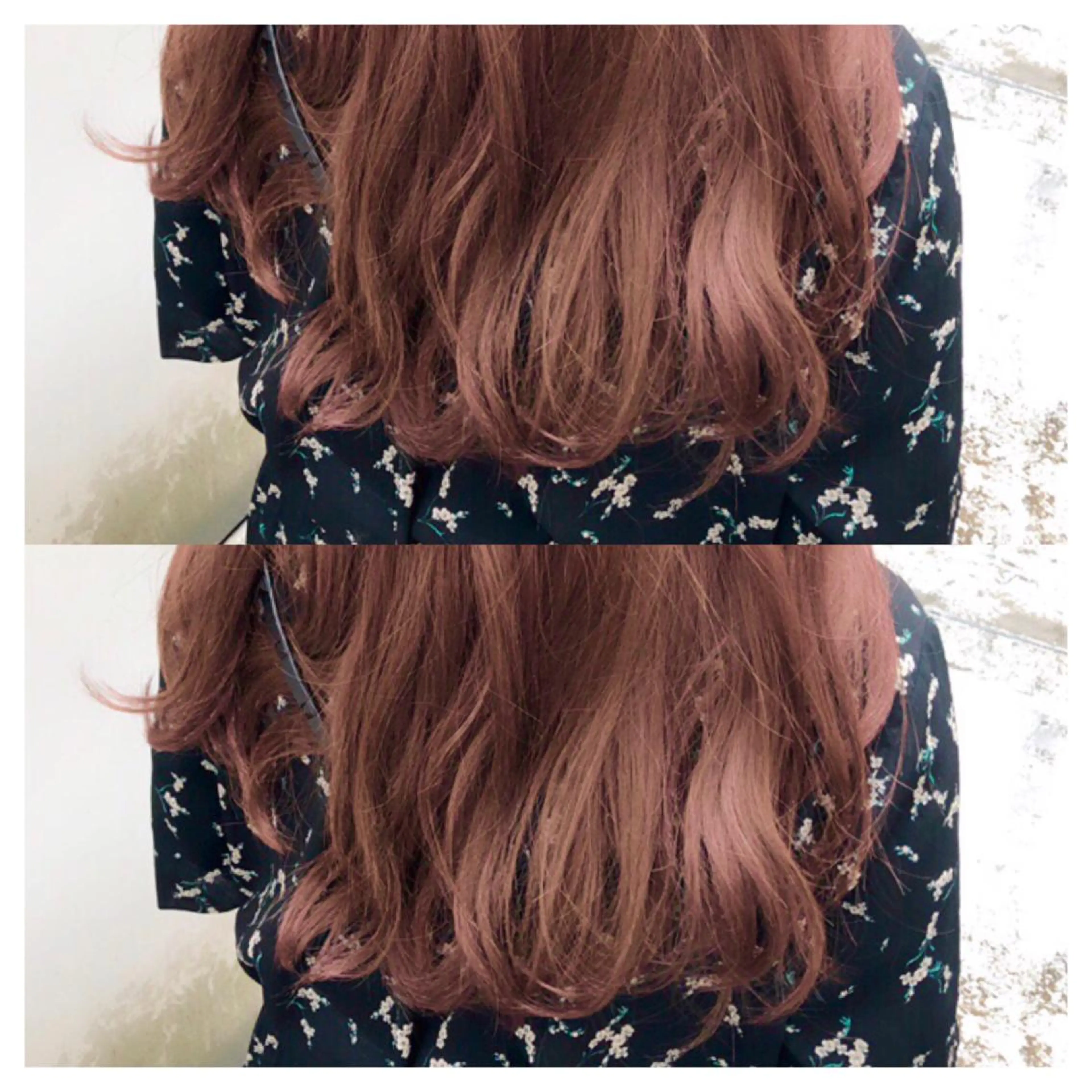 ロング カラー ピンクカラー レッドカラー ヘアカラー トリートメント ENIF ヤマグチアツコのヘアスタイル