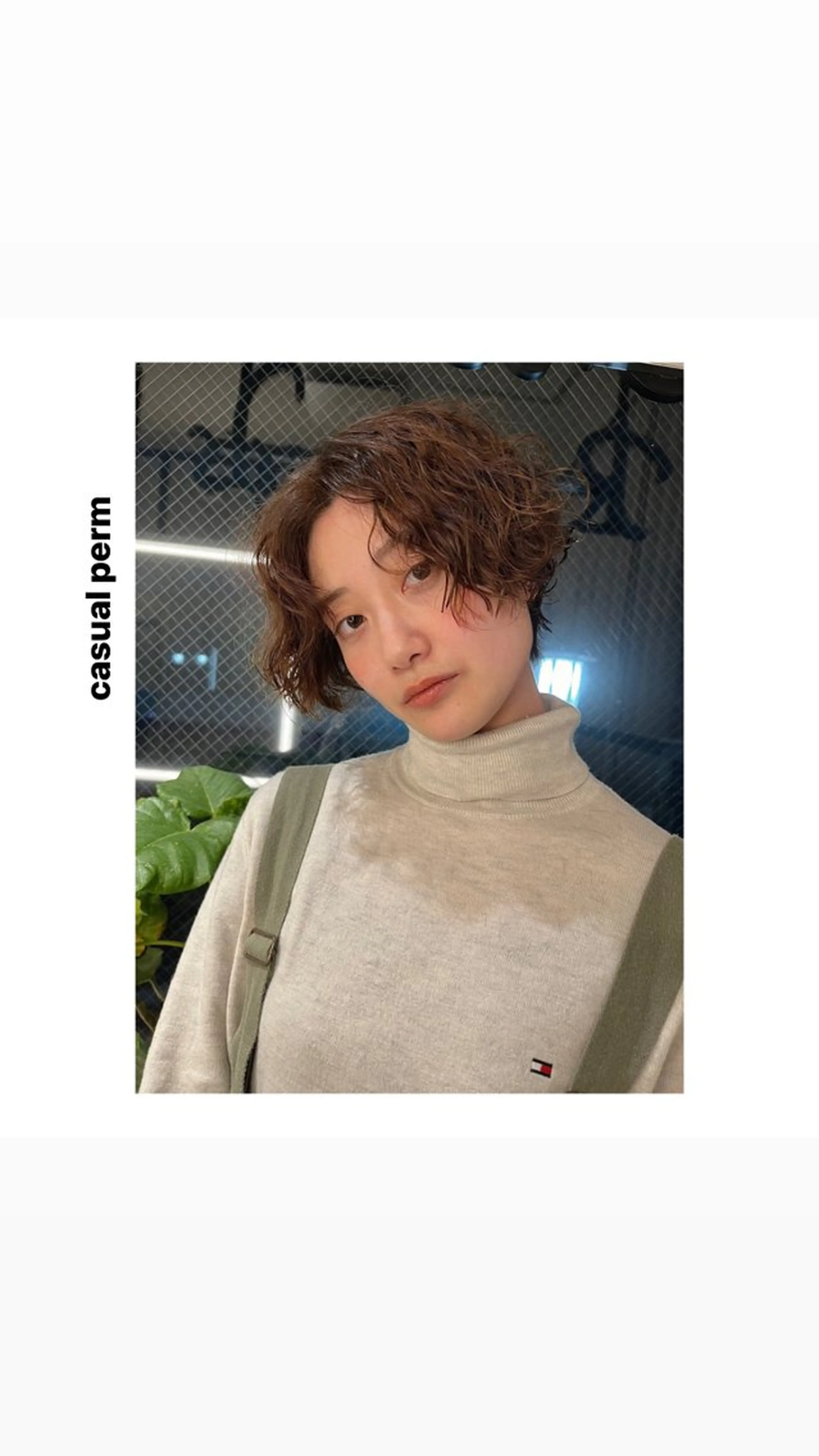 ショート カラー パーマ カット パーマ トリートメント hiro【沿線で叶う 似合わせhair】のヘアスタイル