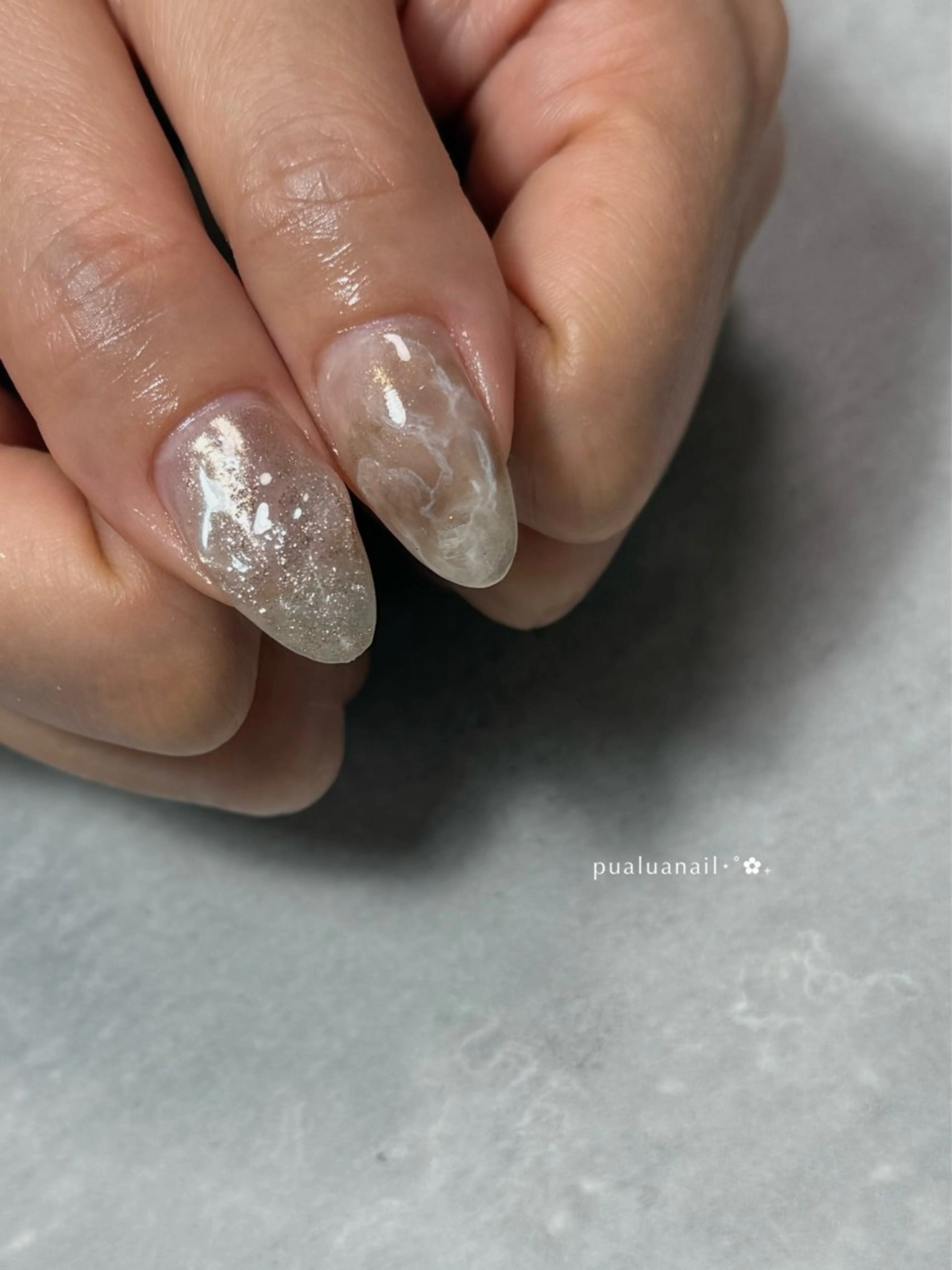ネイル ハンドネイル pualua miharuのネイルデザイン